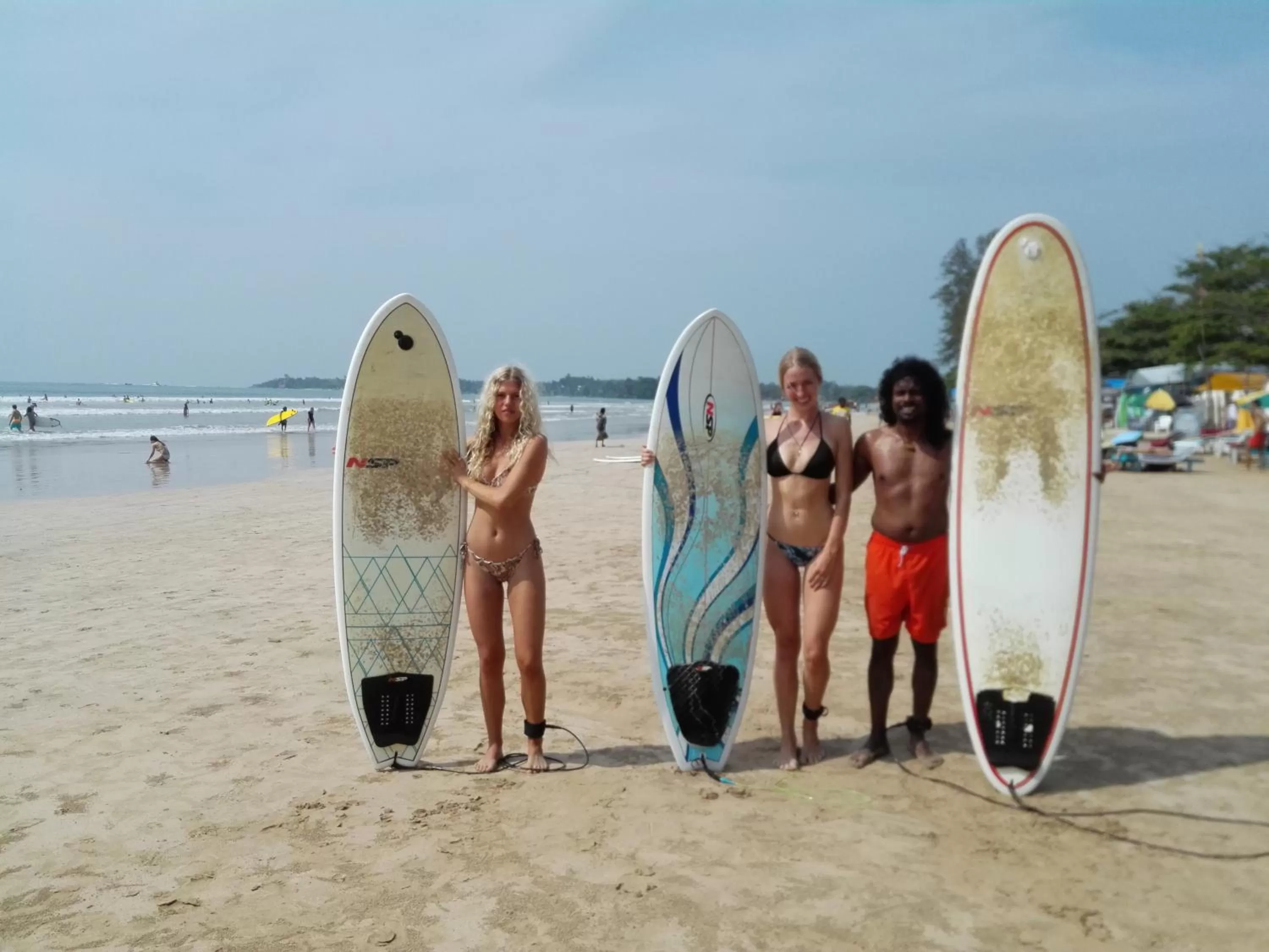 People, Beach in Sanda Hiru Guest