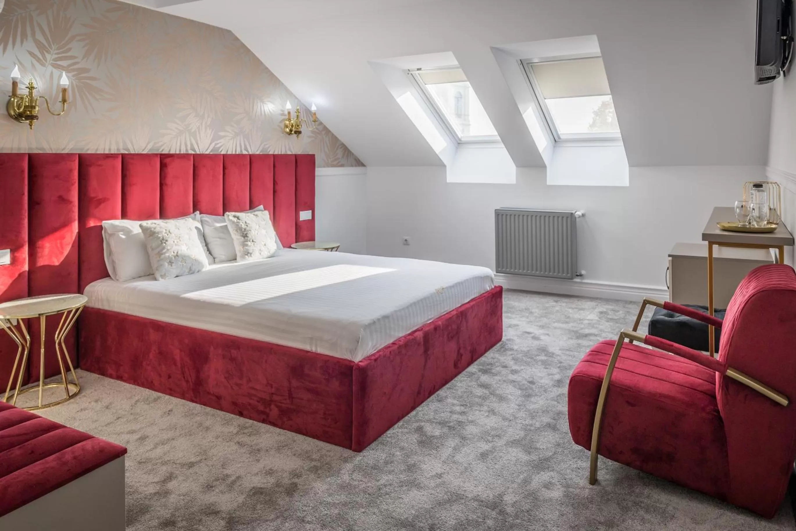 Bed in Hotel Vila Central Boutique Satu Mare