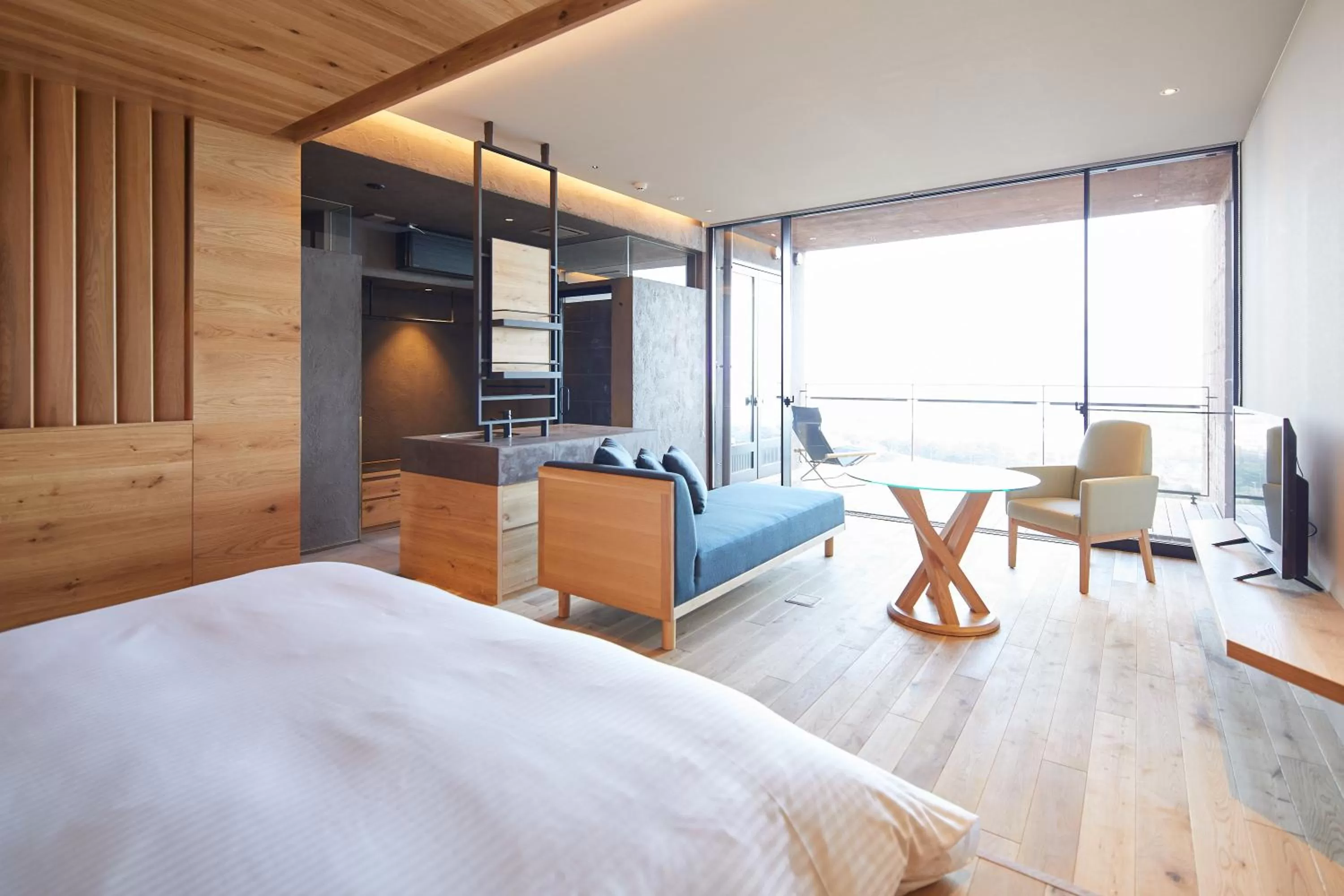 TV and multimedia, Bed in SEKIYA RESORT Galleria Midobaru