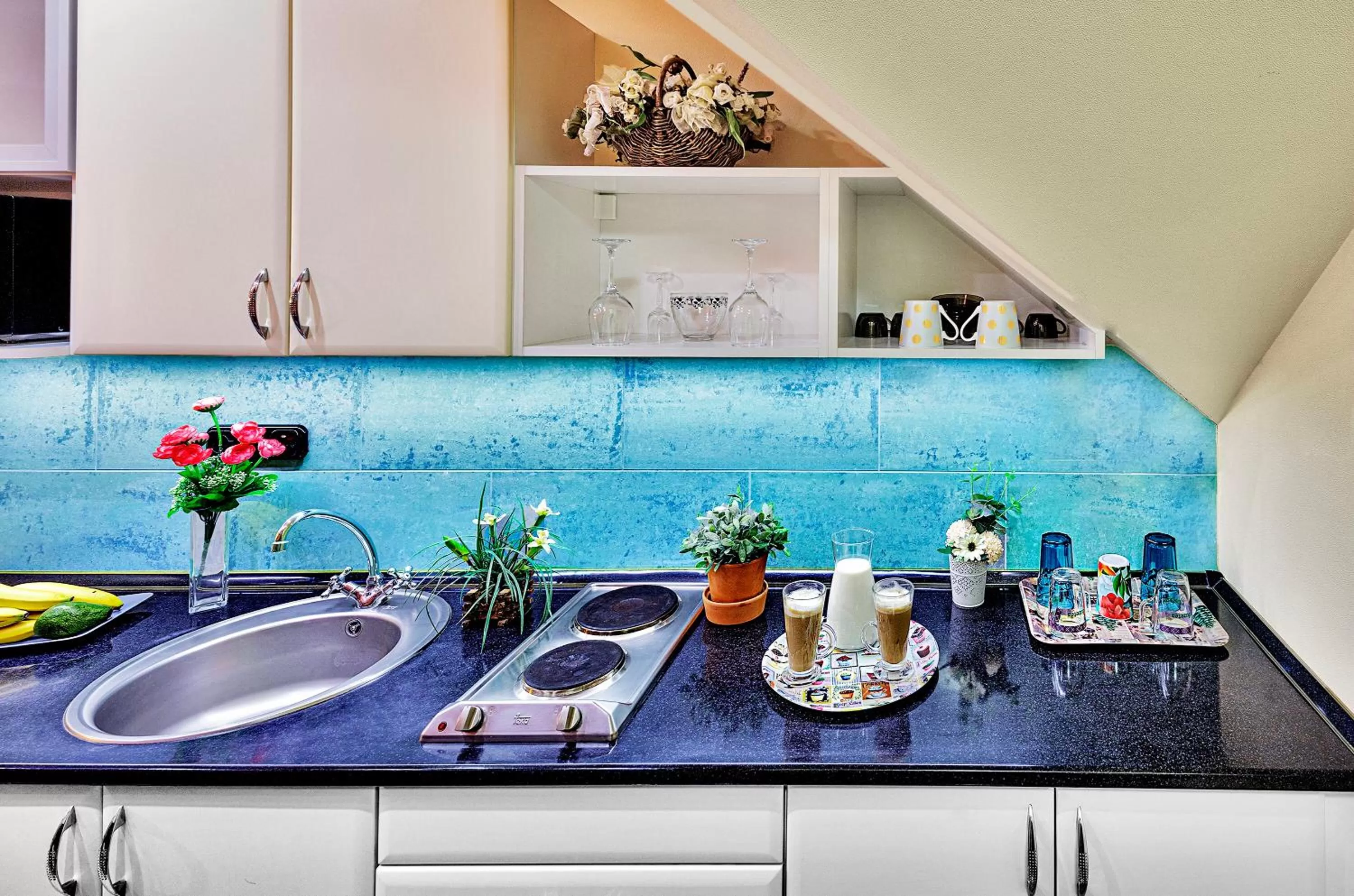 Kitchen/Kitchenette in Vintiamo Apartmanok