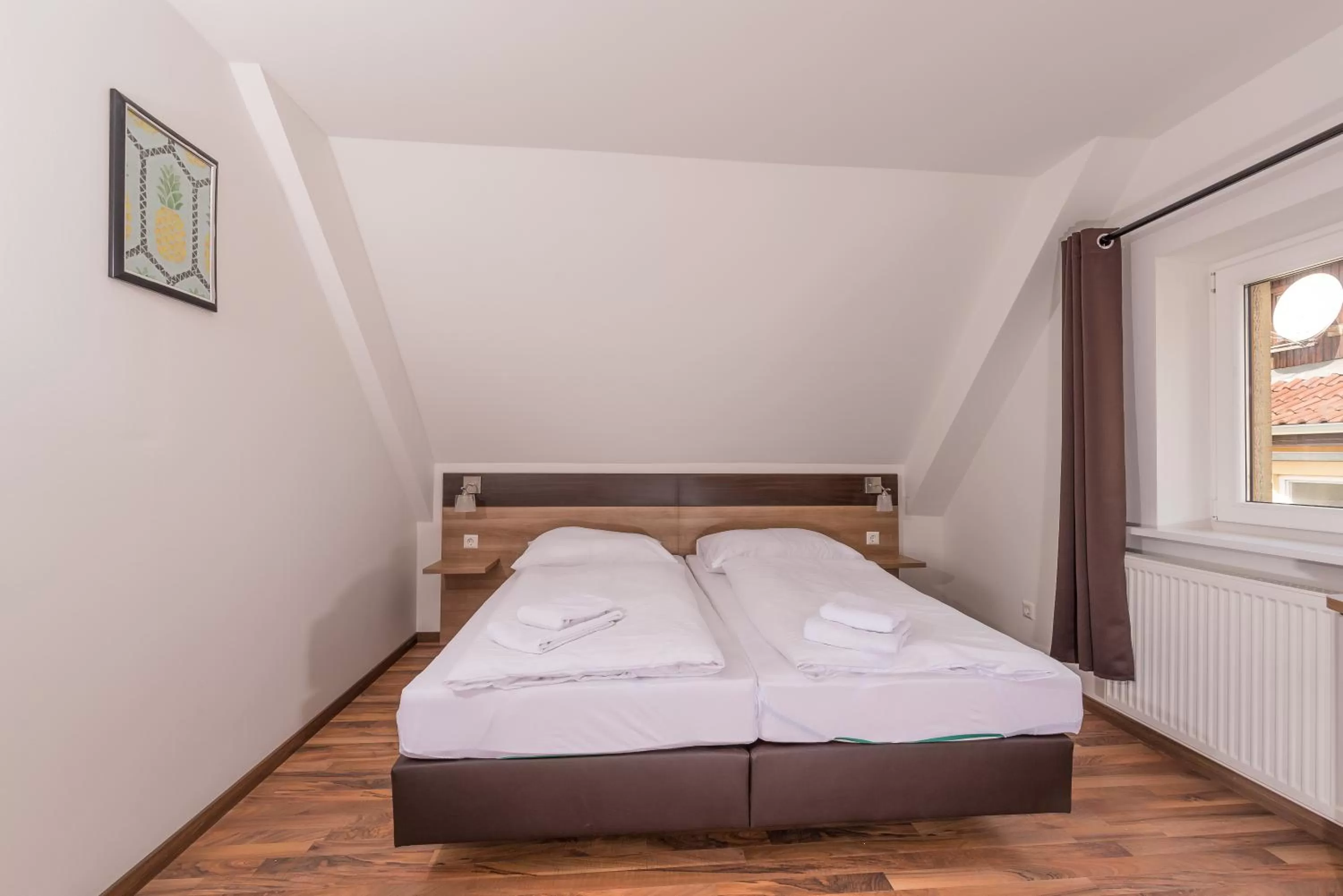Bed in Boutique-Hotel Kronenstuben