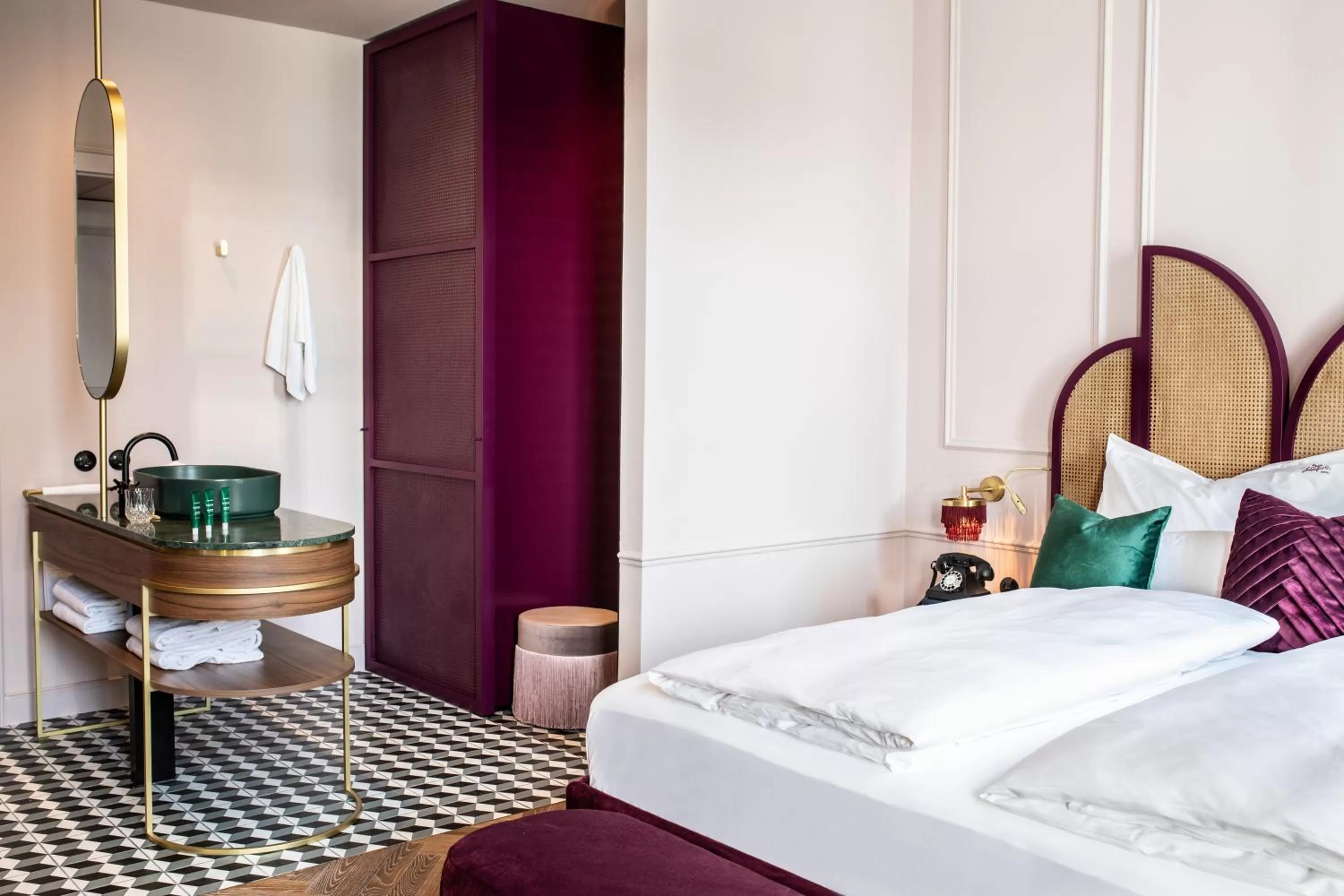 Photo of the whole room, Bed in Hotel Josefine