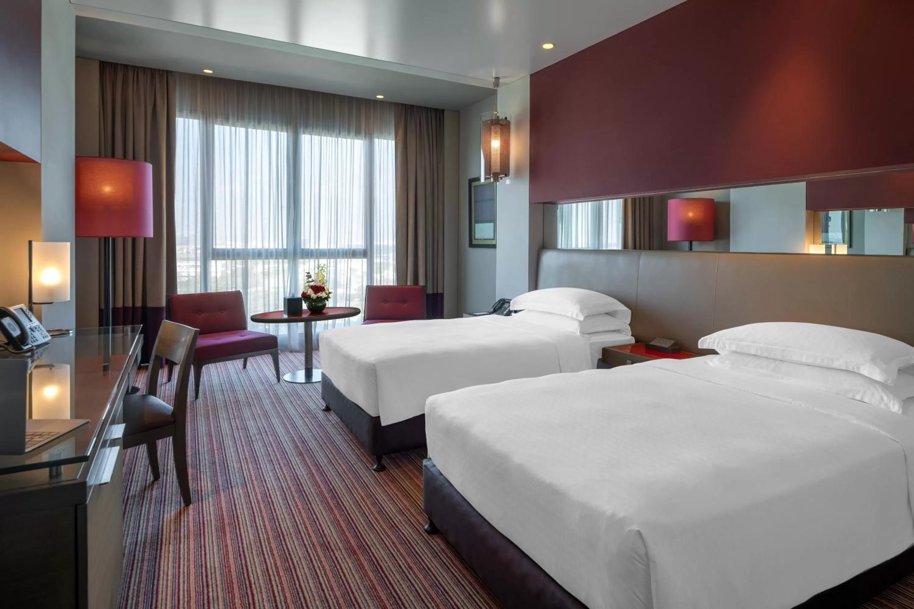 Bed in Park Rotana Abu Dhabi