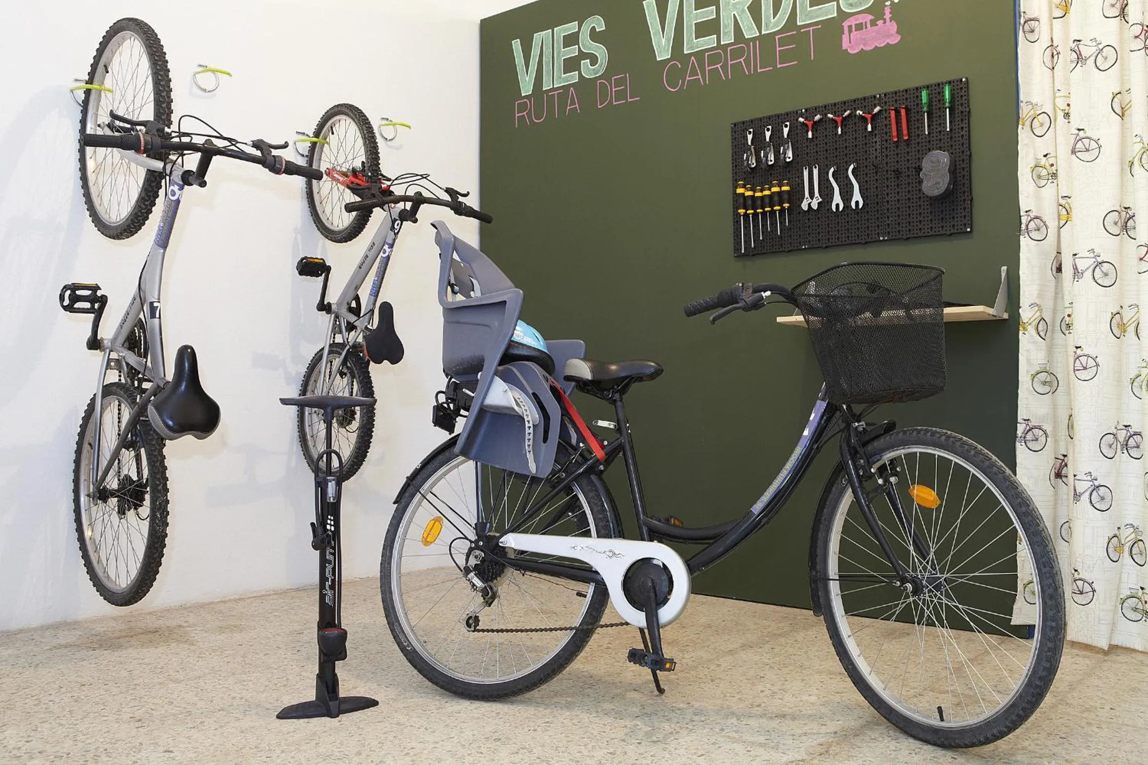 Cycling in Hotel Bell Repos