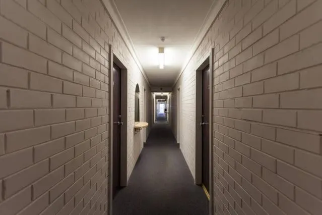 Decorative detail in H & D Apartments