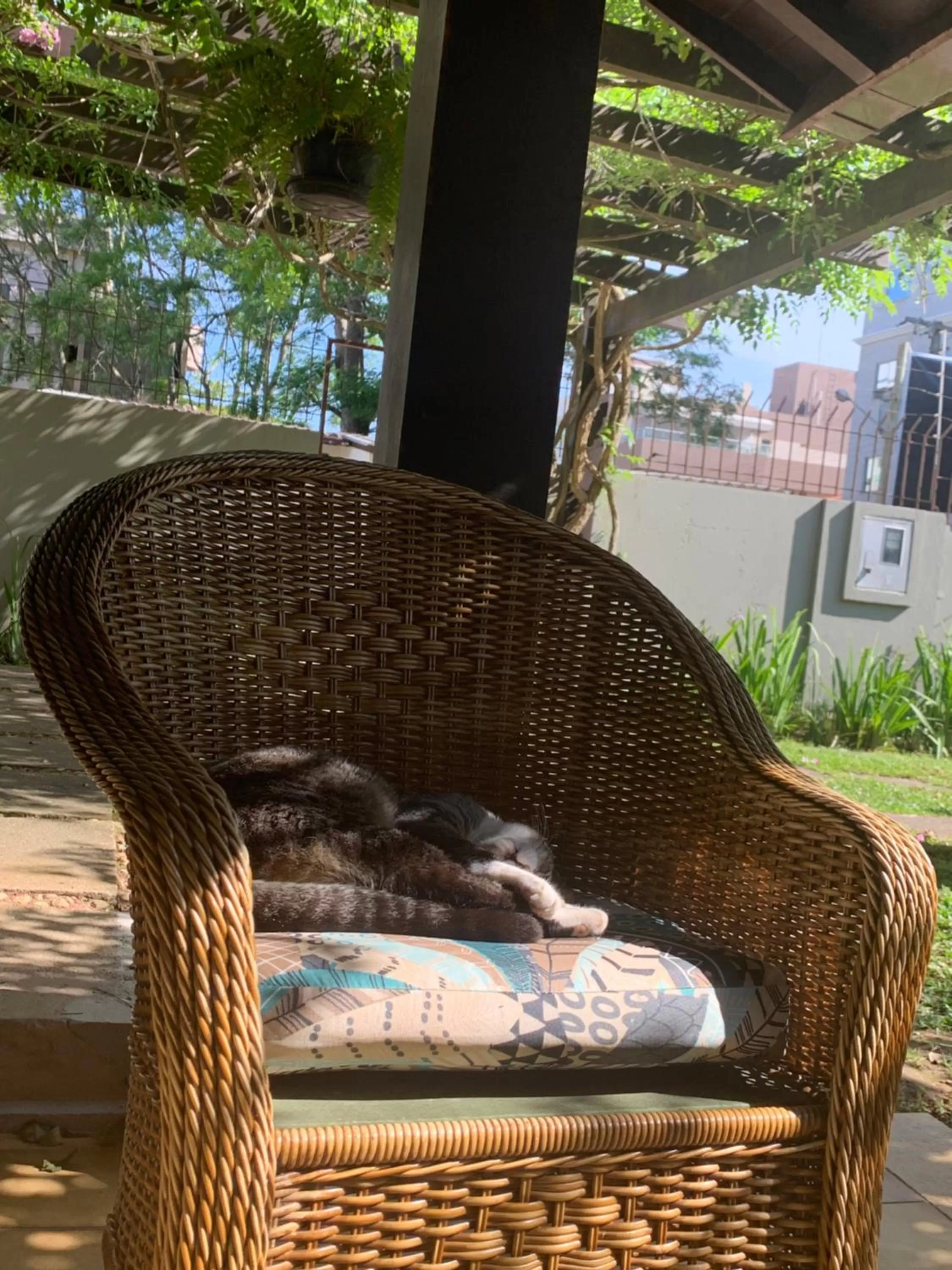 Seating Area in Beach House Floripa