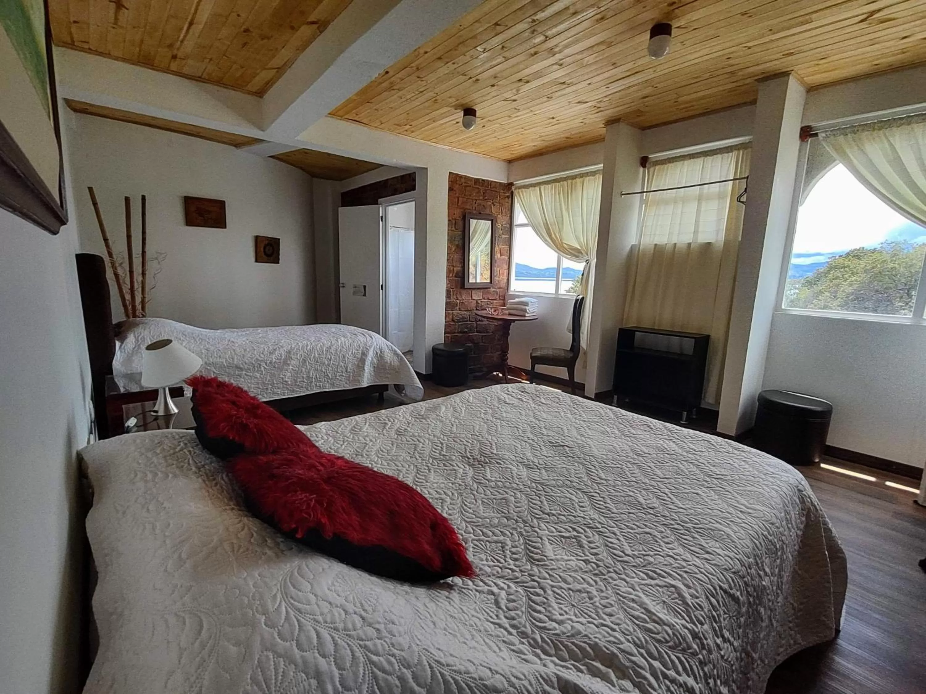 Bedroom in Refugio Génesis habitaciones Lago de Tota