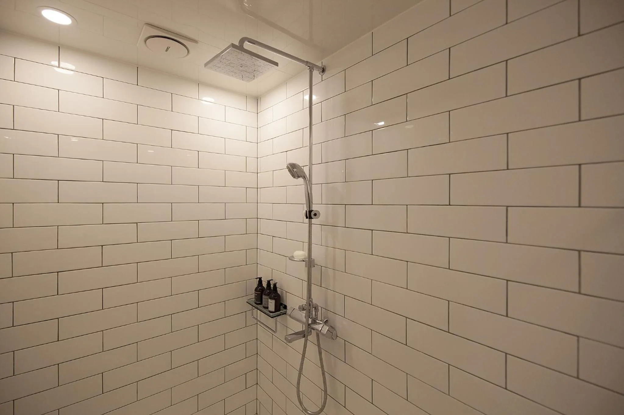 Shower in Hotel Gray