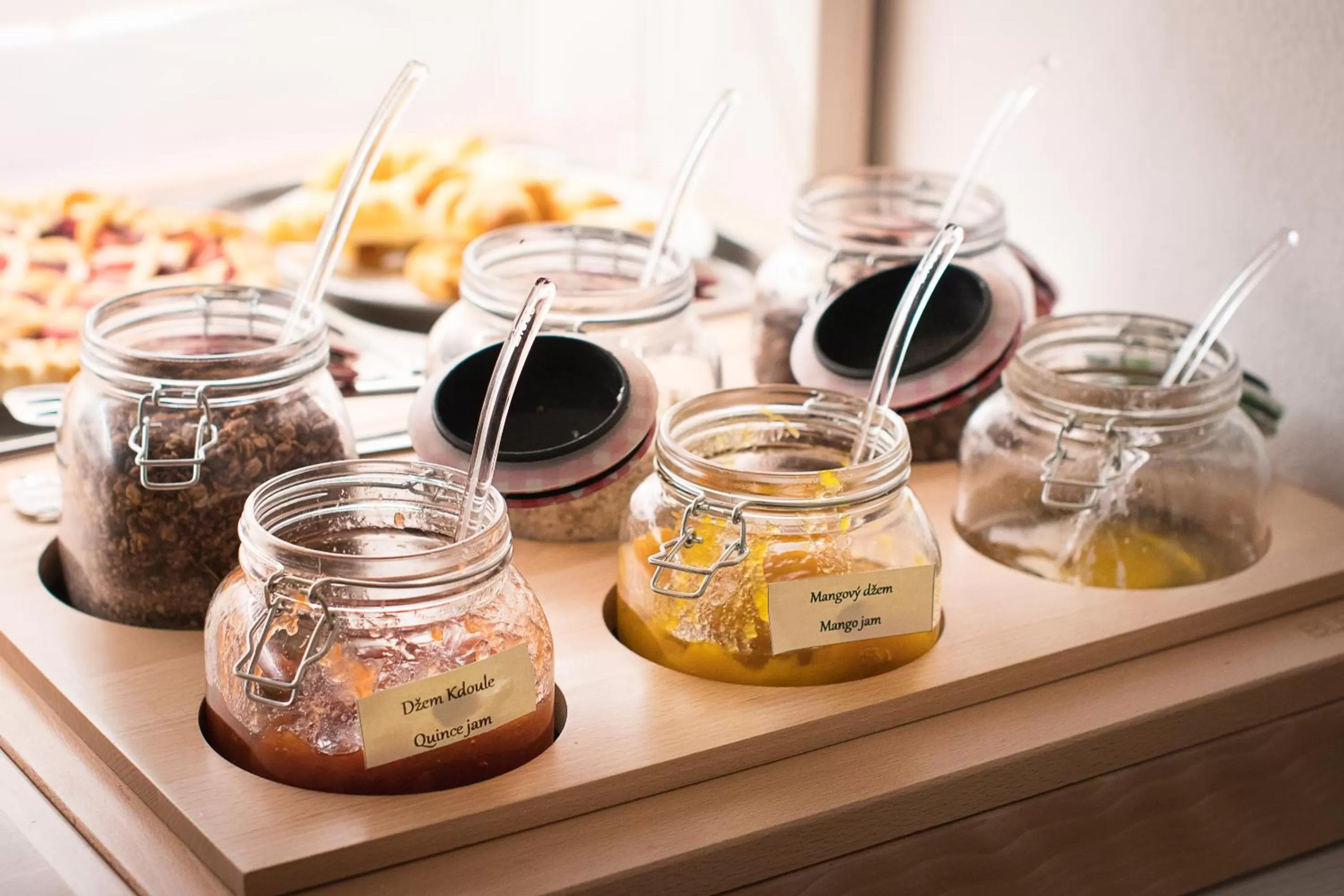 Buffet breakfast in Hotel U Tří hrušek suites & apartments