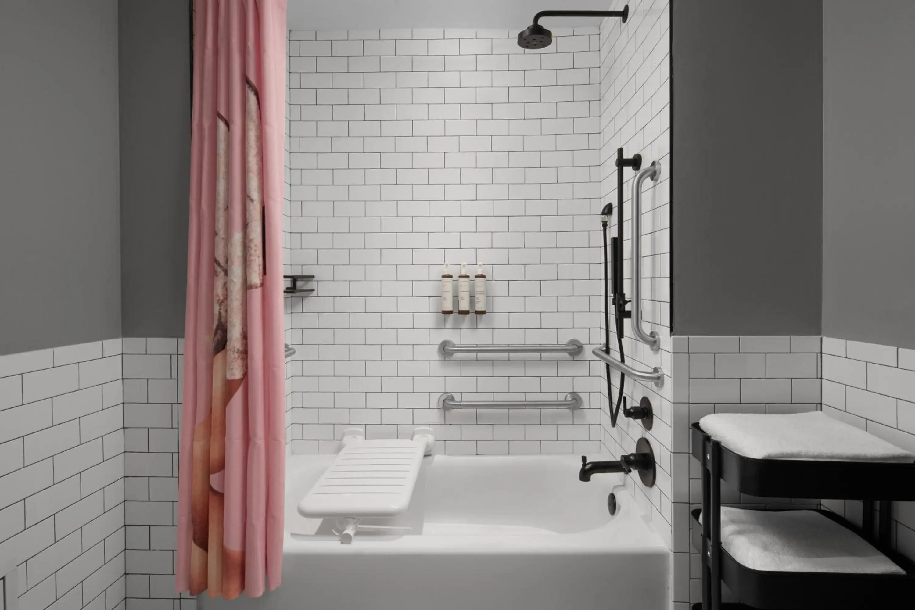 Standard King Room - Hearing Accessible in Moxy Houston Downtown Standard King Room - Hearing Accessible in Moxy Houston Downtown