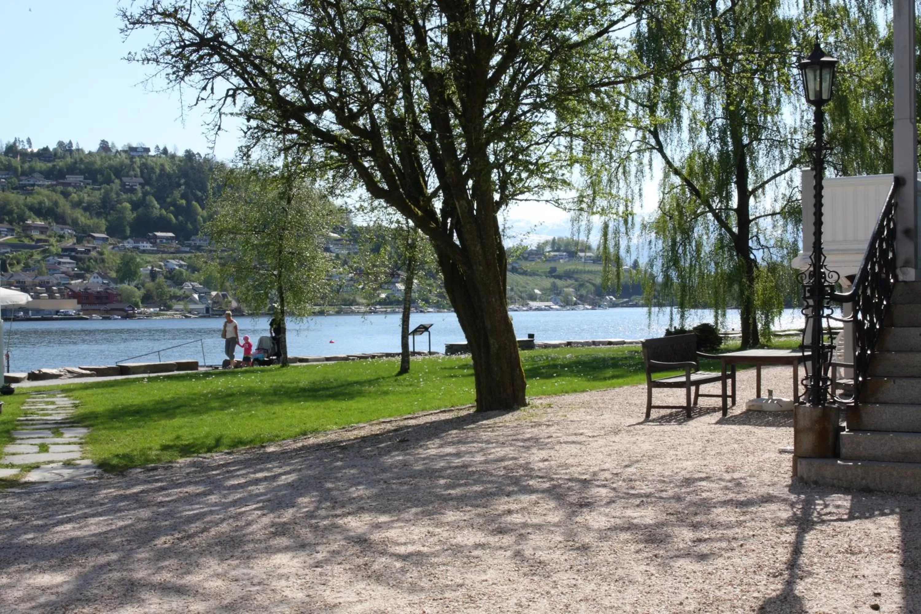 Garden in Thon Hotel Sandven
