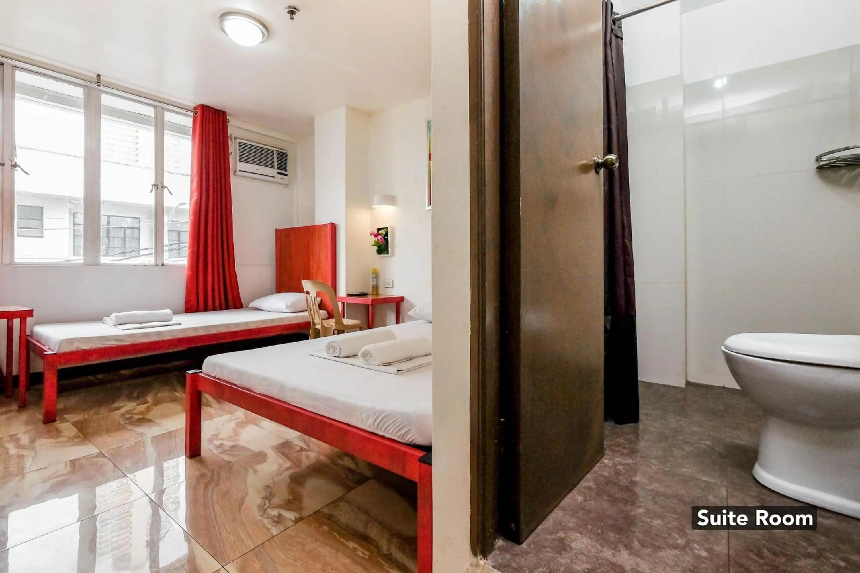 Bathroom, Bed in Stay Malate (Wanderers Guest House)