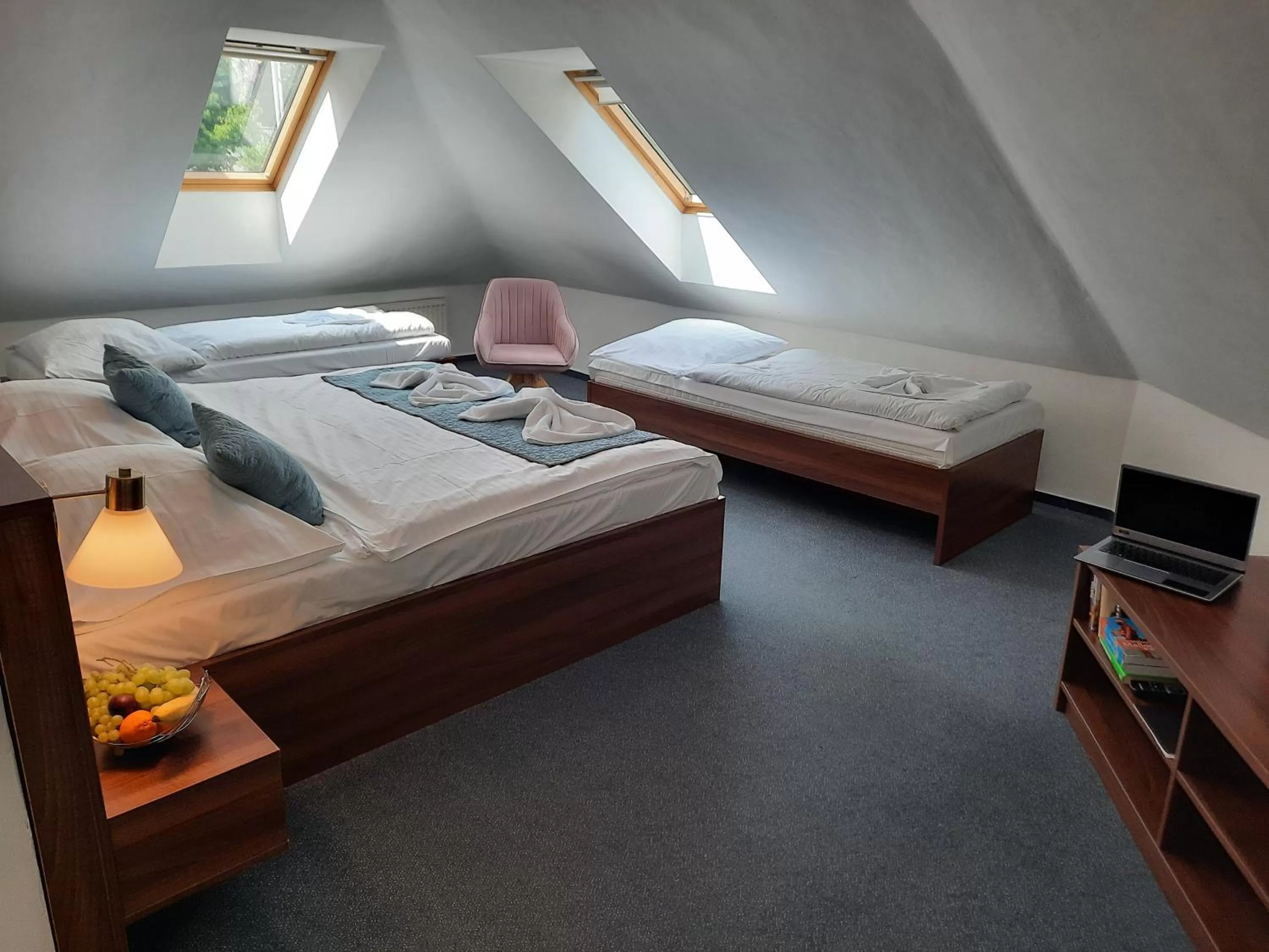 Bed in Hotel Vincent