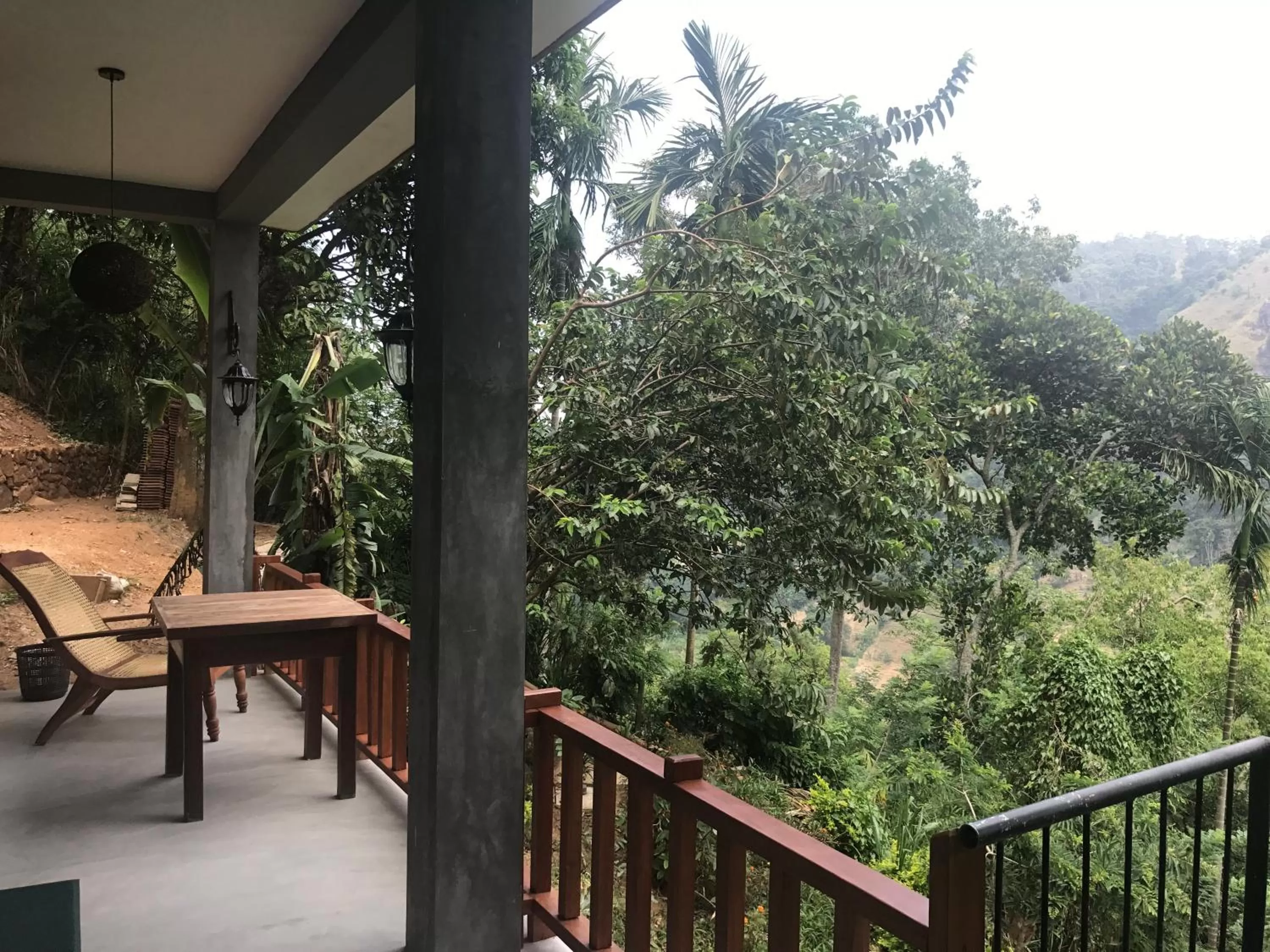 Mountain view, Balcony/Terrace in Raveena Guest House