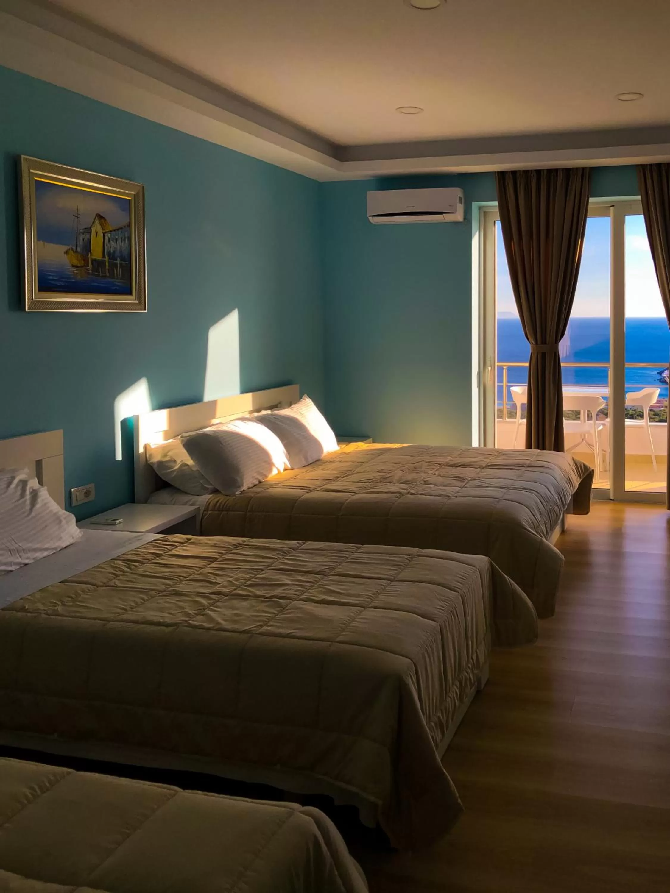 Bedroom, Bed in Aphrodite Garden Rooms & Apartment