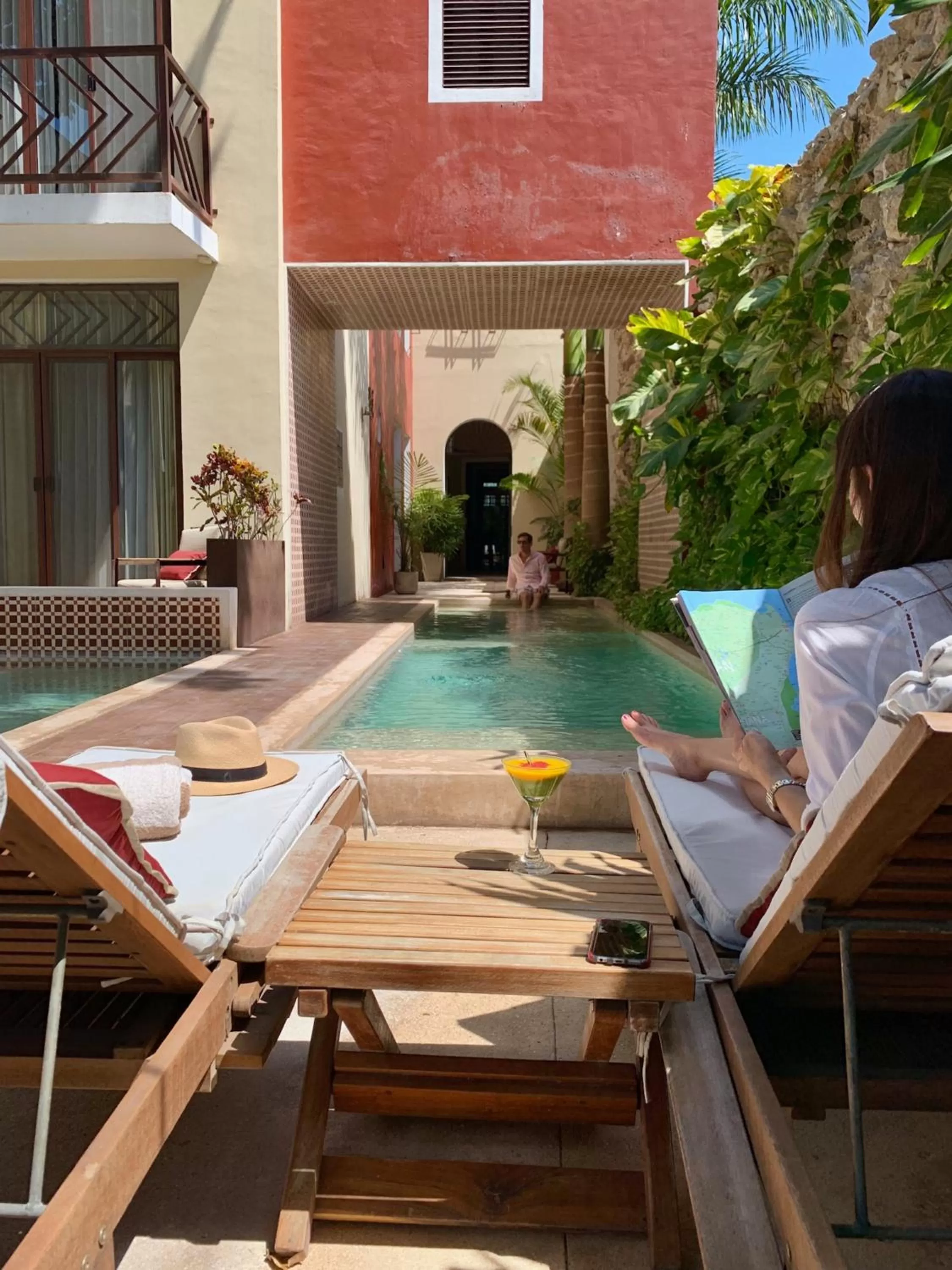 Swimming pool in Casa Italia Luxury Guest House - Adults Only