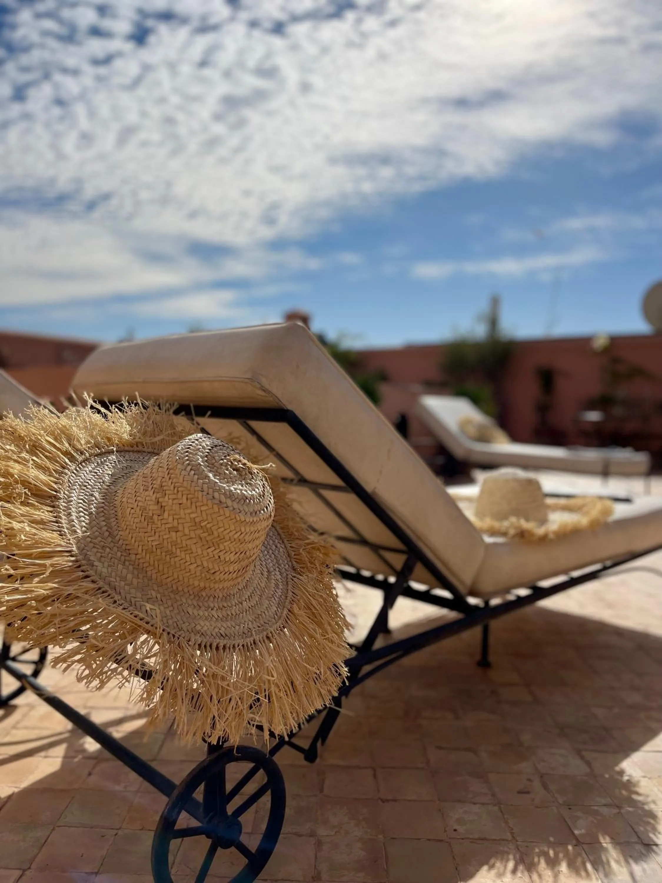 Balcony/Terrace in Riad Dar Foundouk and Spa