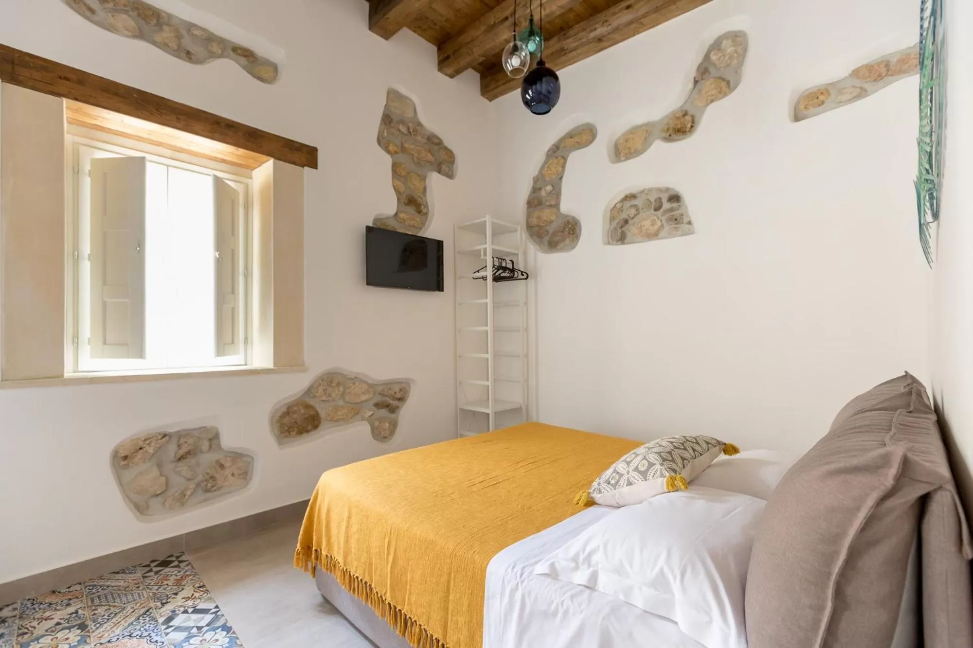 Bed in Ortigia Boutique Palace