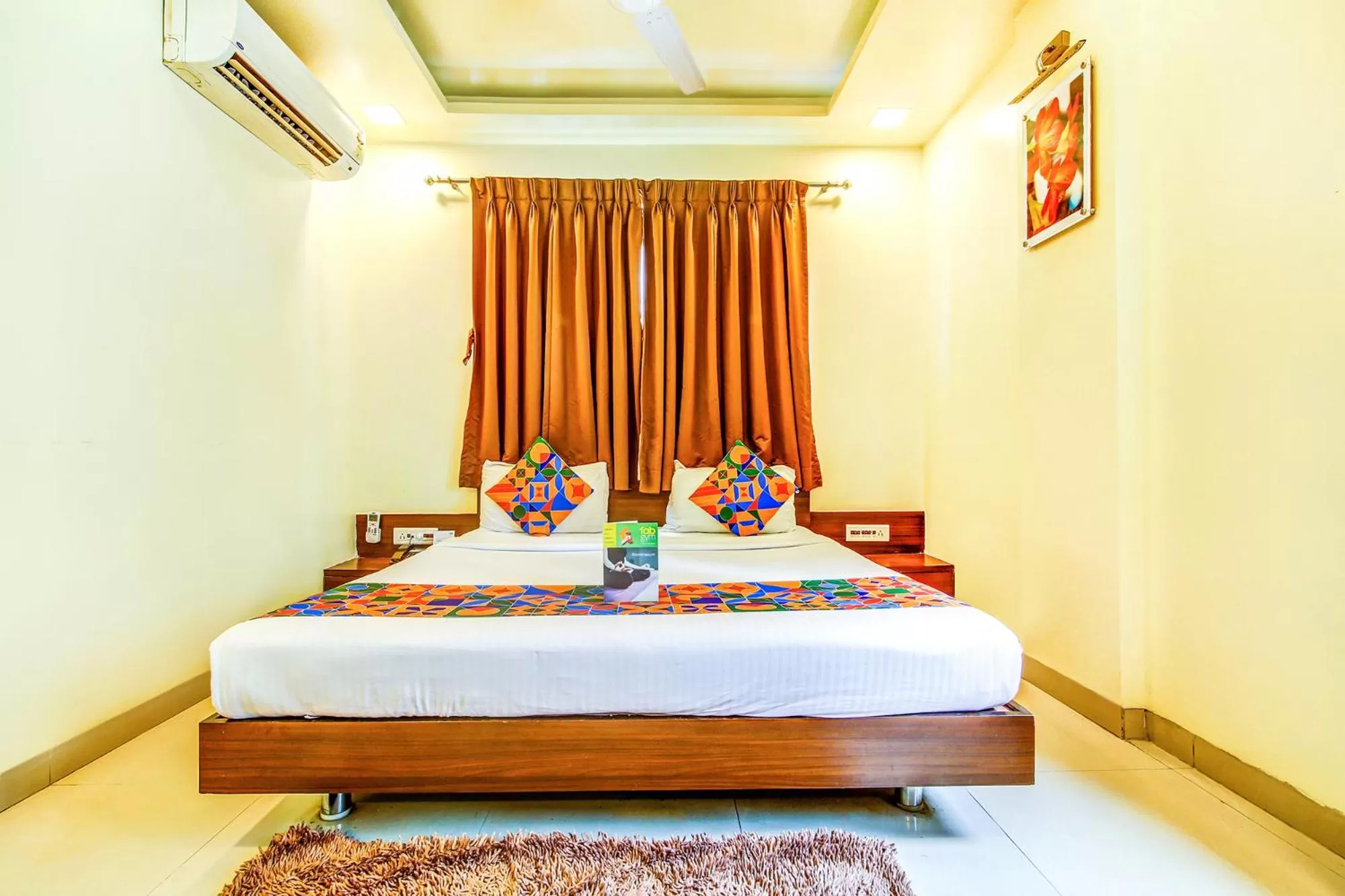 Deluxe Room - single occupancy in FabHotel Ranjanas - Nr humkar Chowk