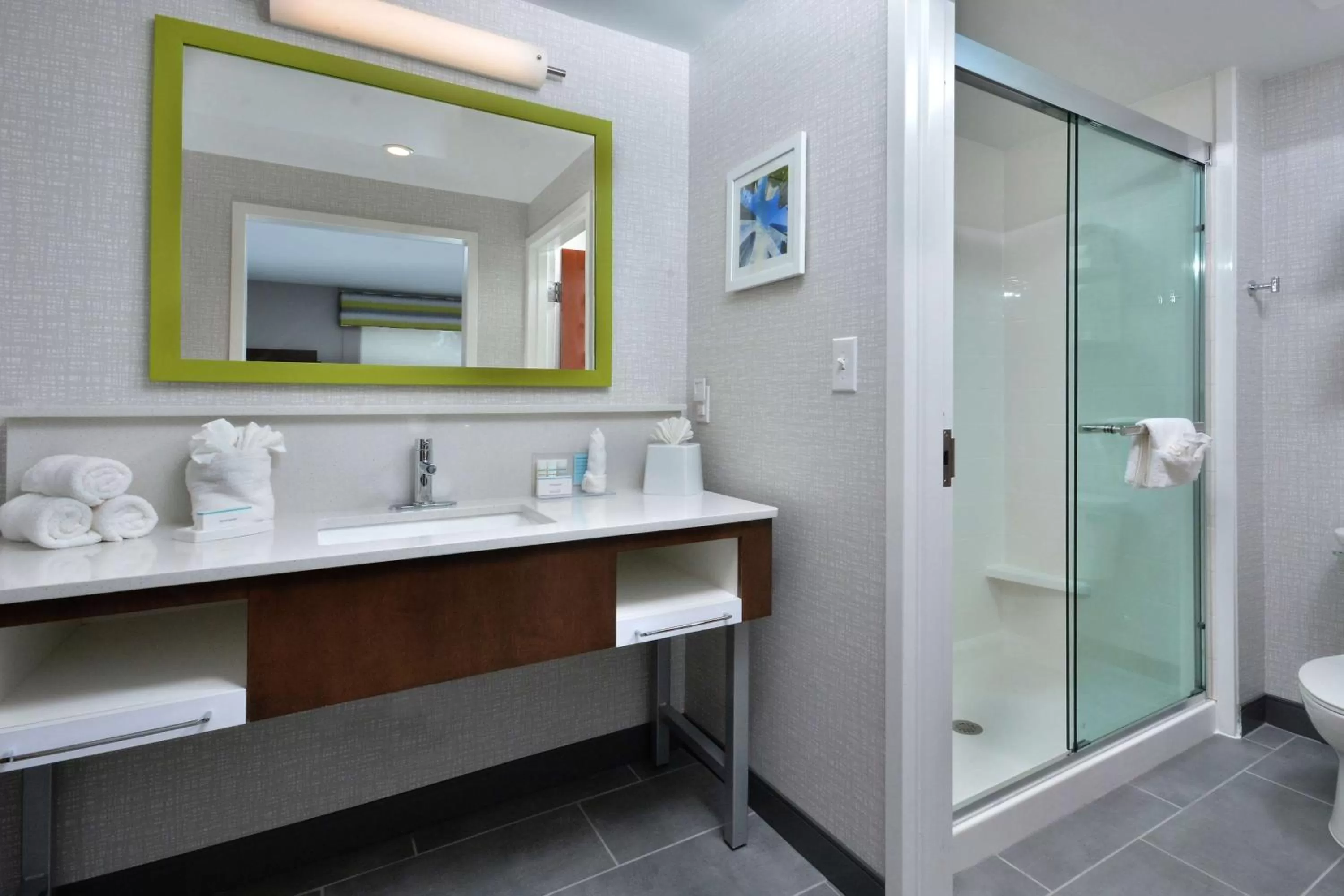 Bathroom in Hampton Inn & Suites Charlotte North I 485