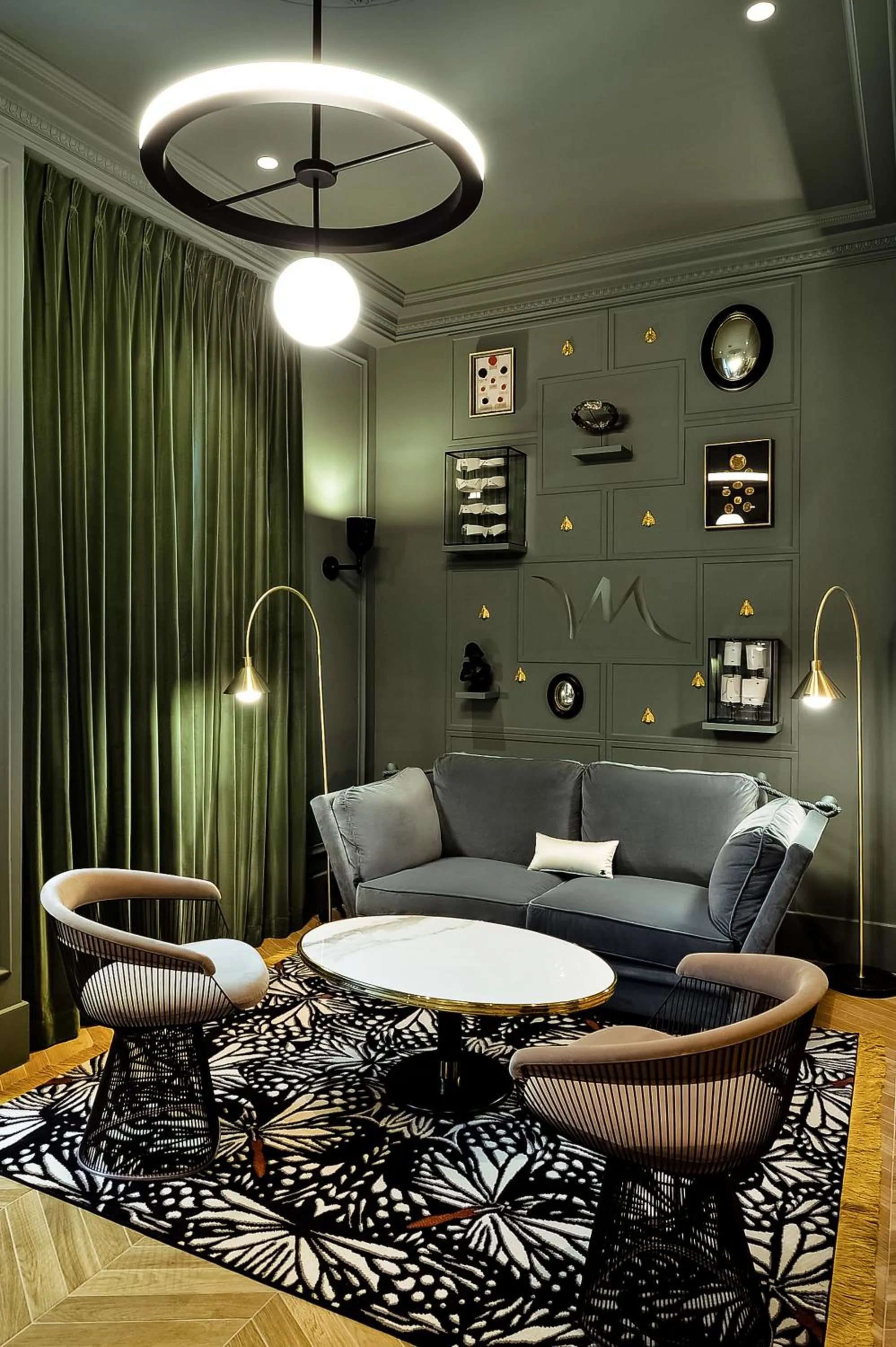 Living room in Mercure Paris Gare De Lyon Opera Bastille