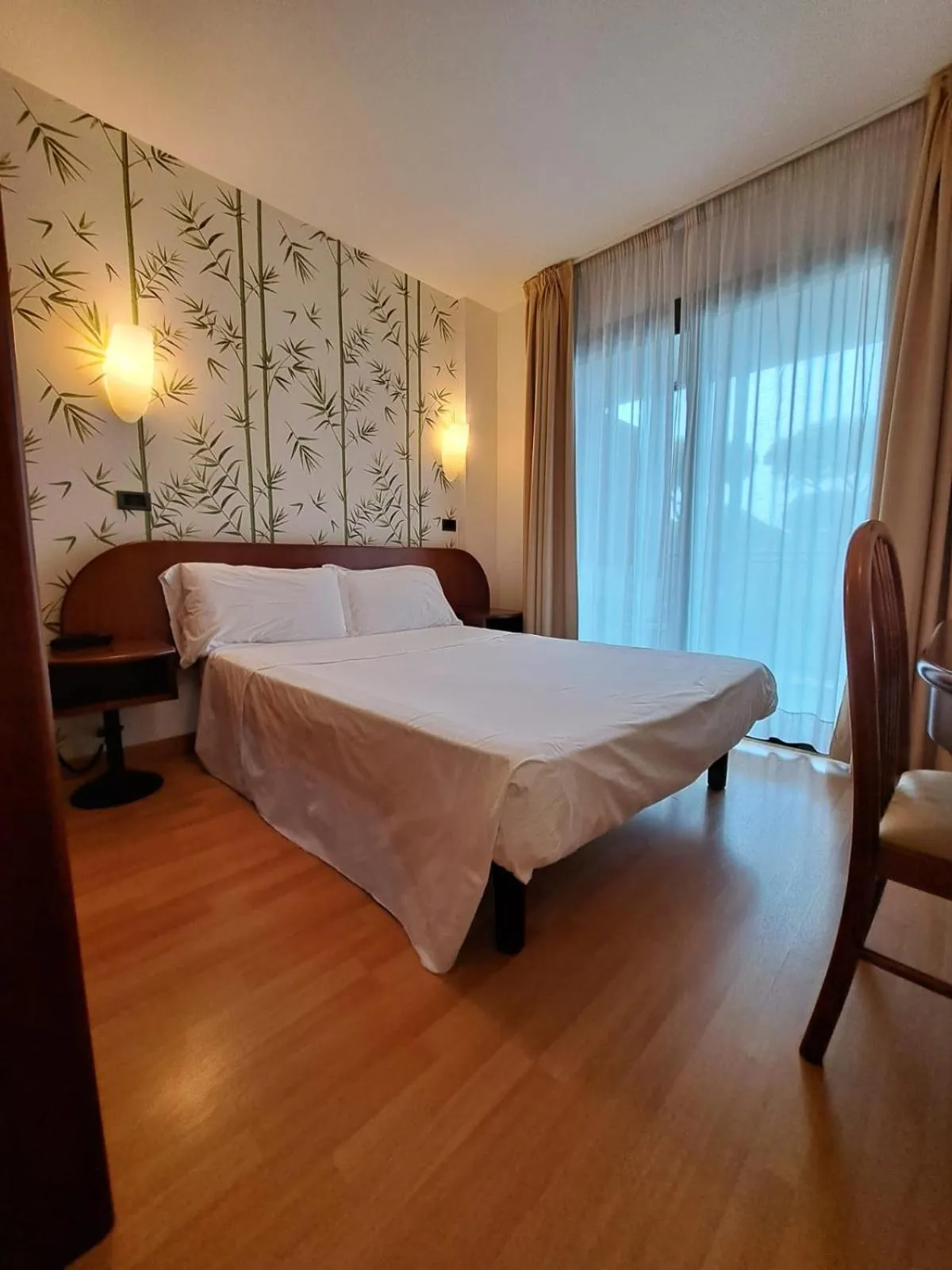 Bed in Hotel Falcone