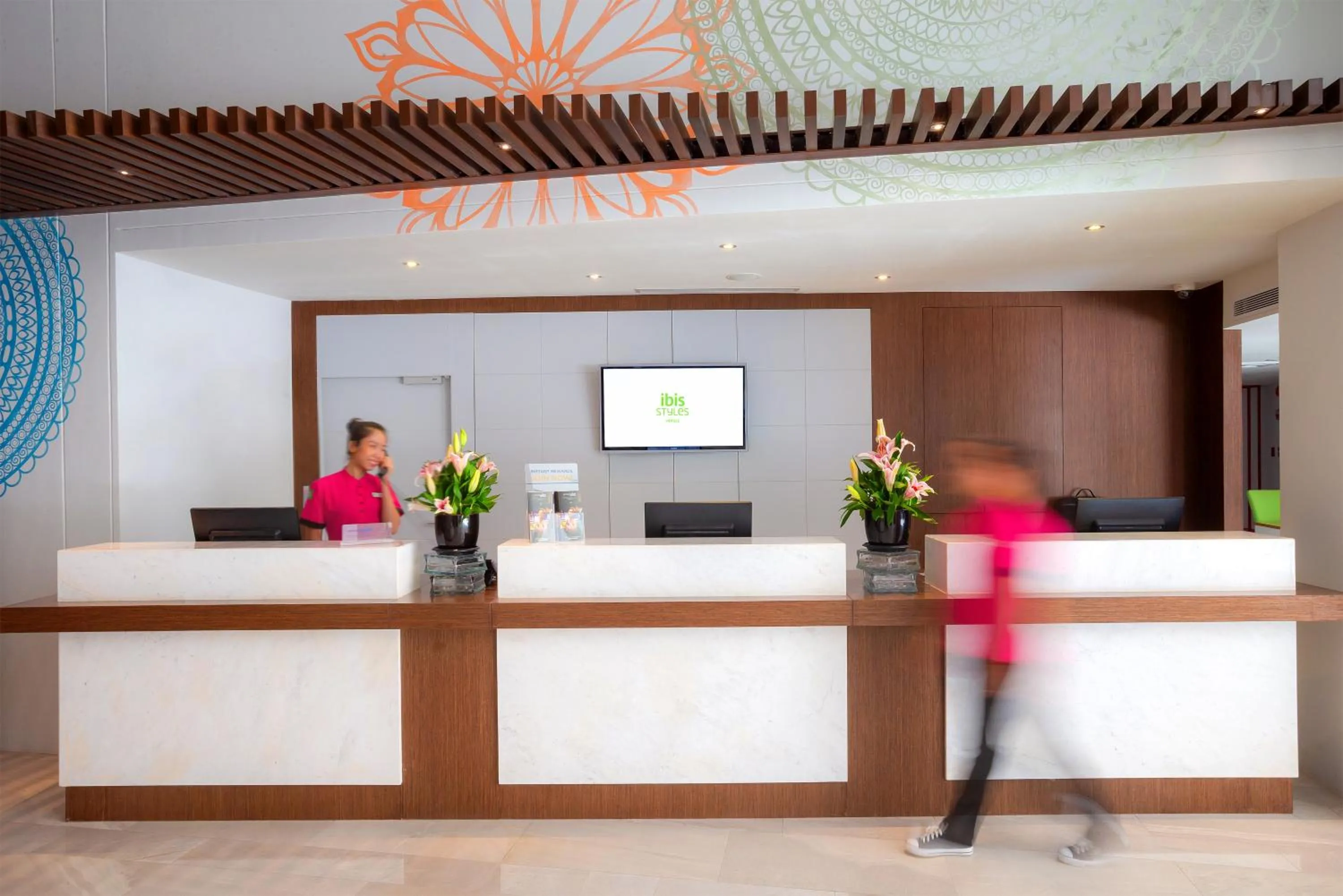 Lobby or reception in ibis Styles Siem Reap
