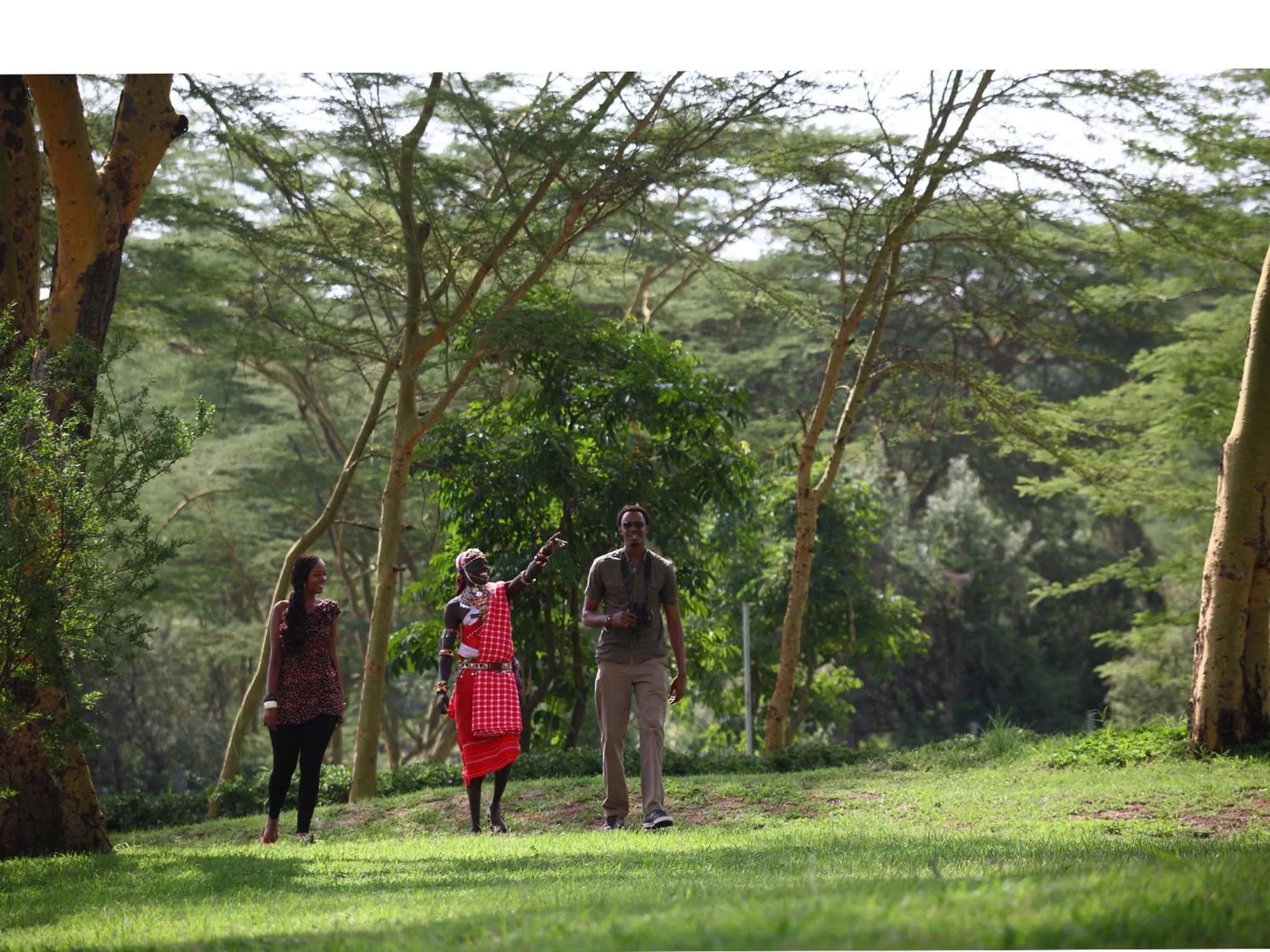 Hiking in Sarova Lion Hill Game Lodge