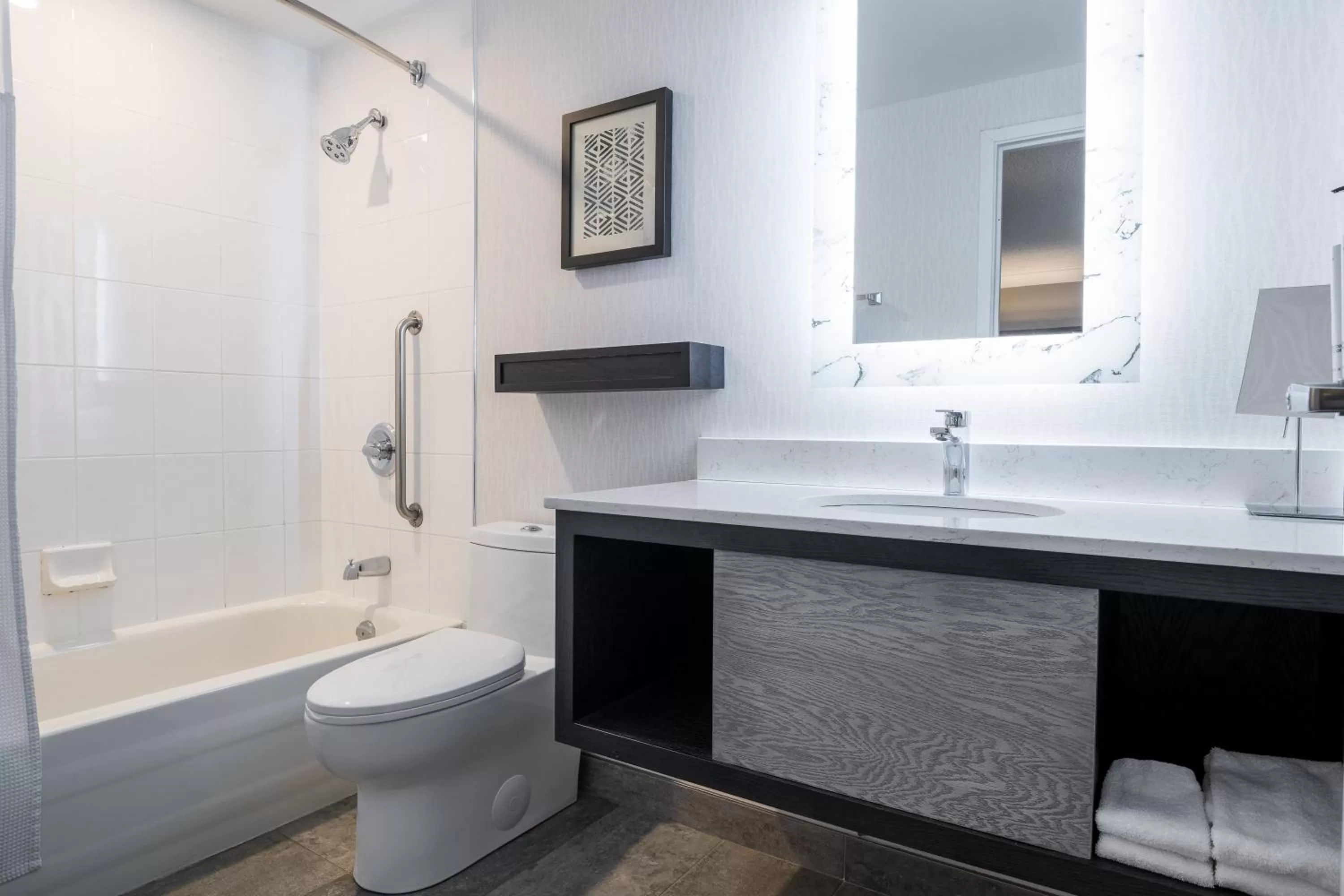 Bathroom in Crowne Plaza Hotel Moncton Downtown by IHG