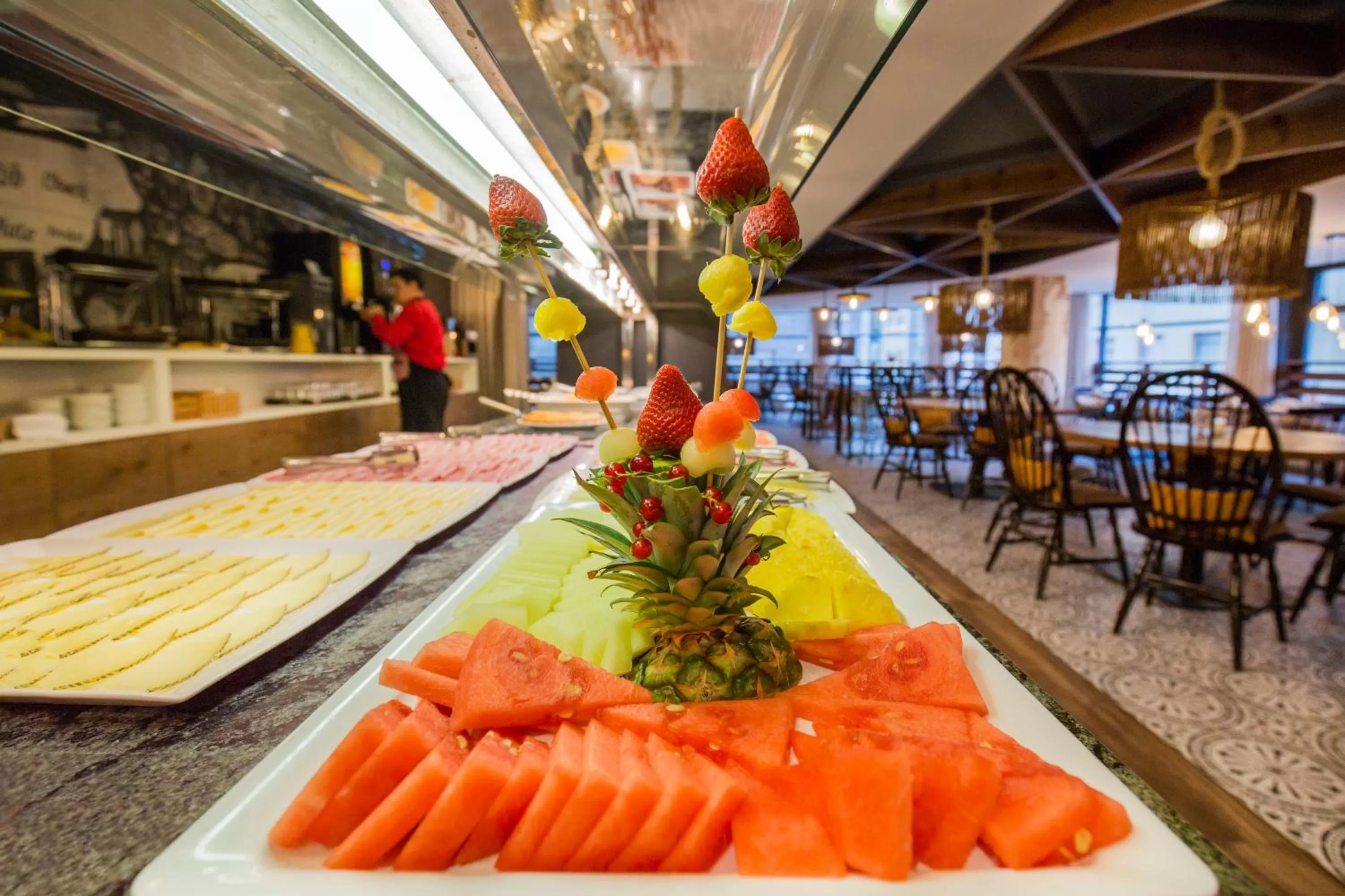 Buffet breakfast in Yomo Centric