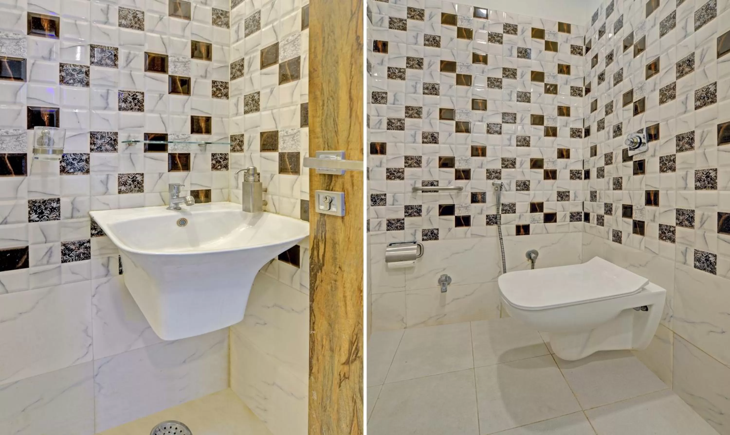 Bathroom in Treebo Trend Spirit Residency