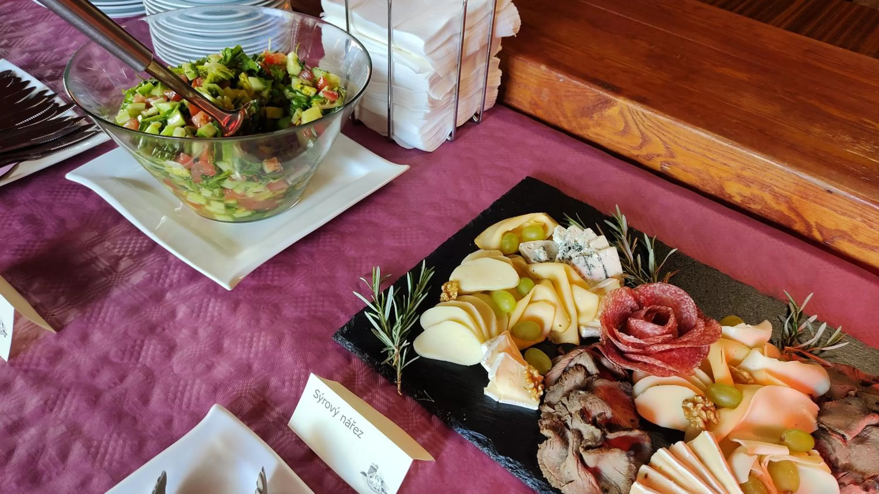 Food in Hotel Ludmila