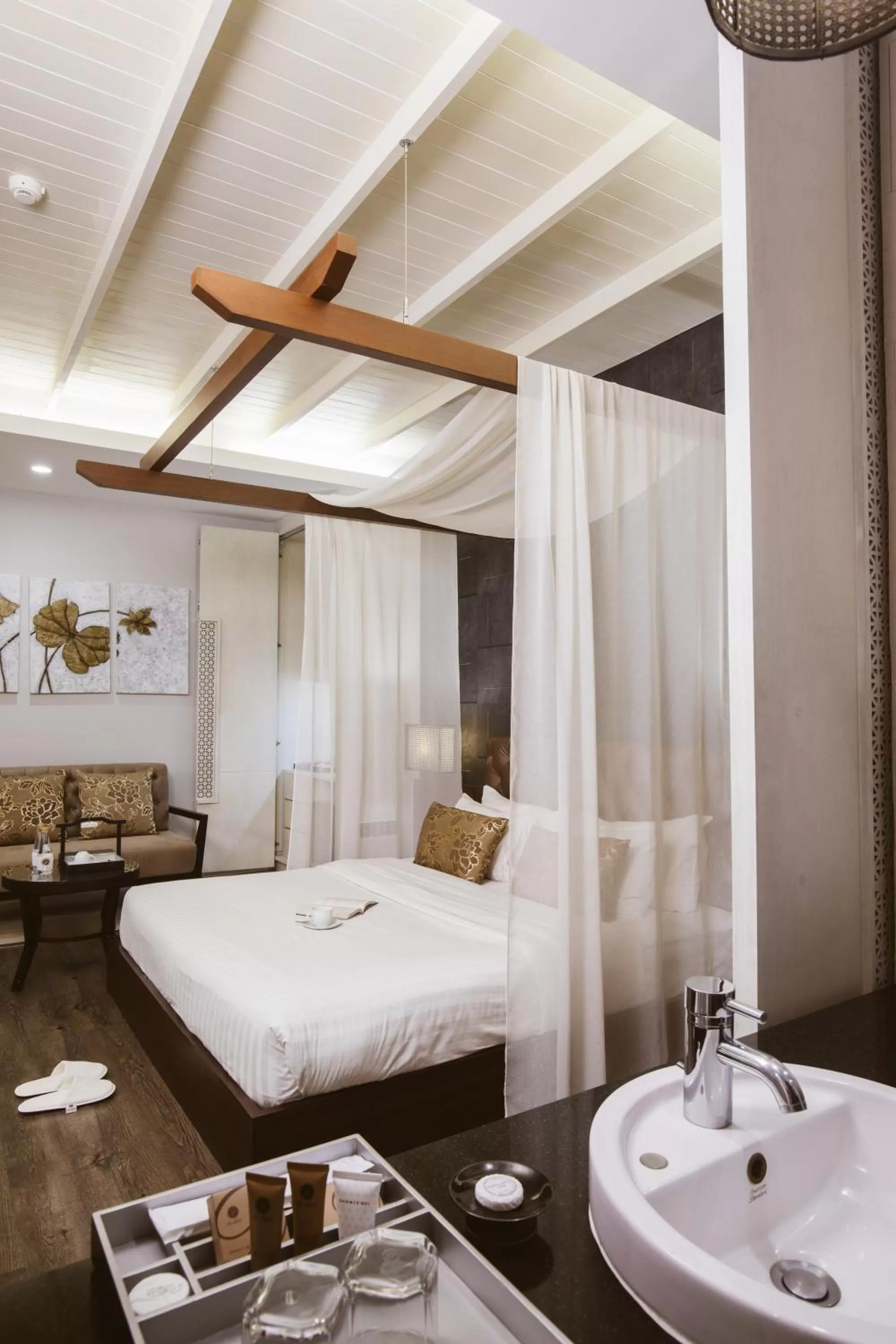 Bedroom, Bed in De Chai Colonial Hotel & Spa - SHA Plus