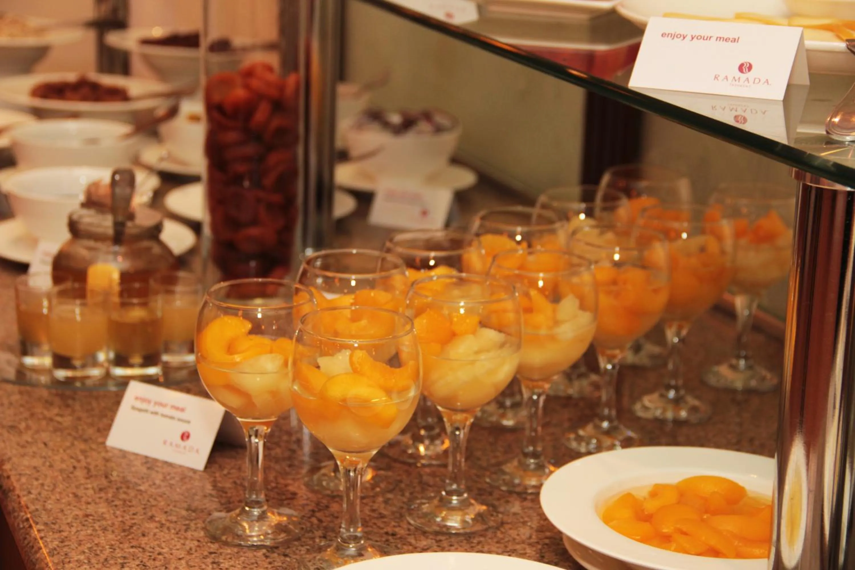 Buffet breakfast in Ramada by Wyndham Tashkent