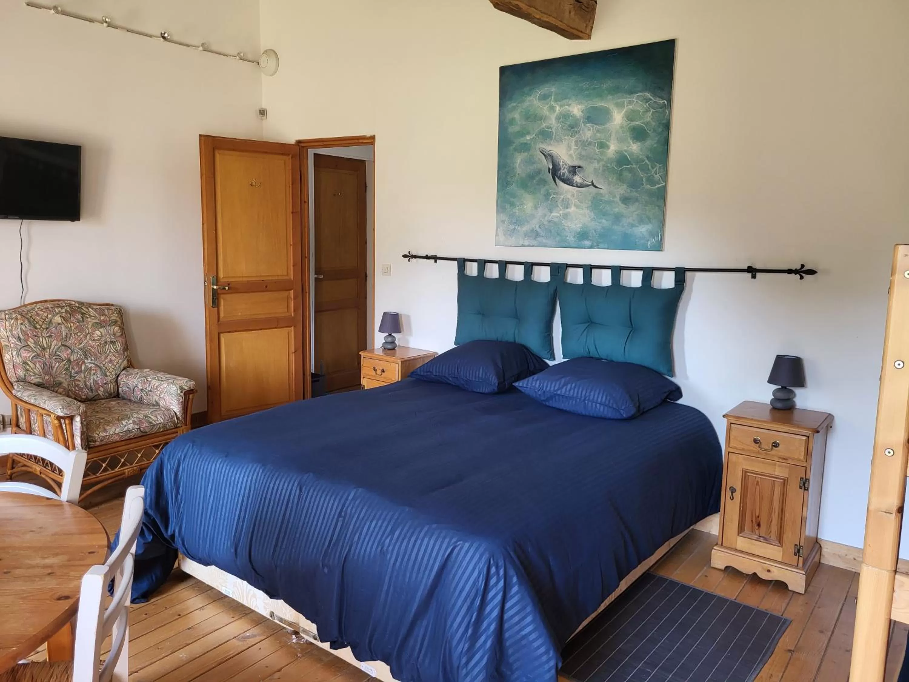 Bed in Domaine de La Sarrotte