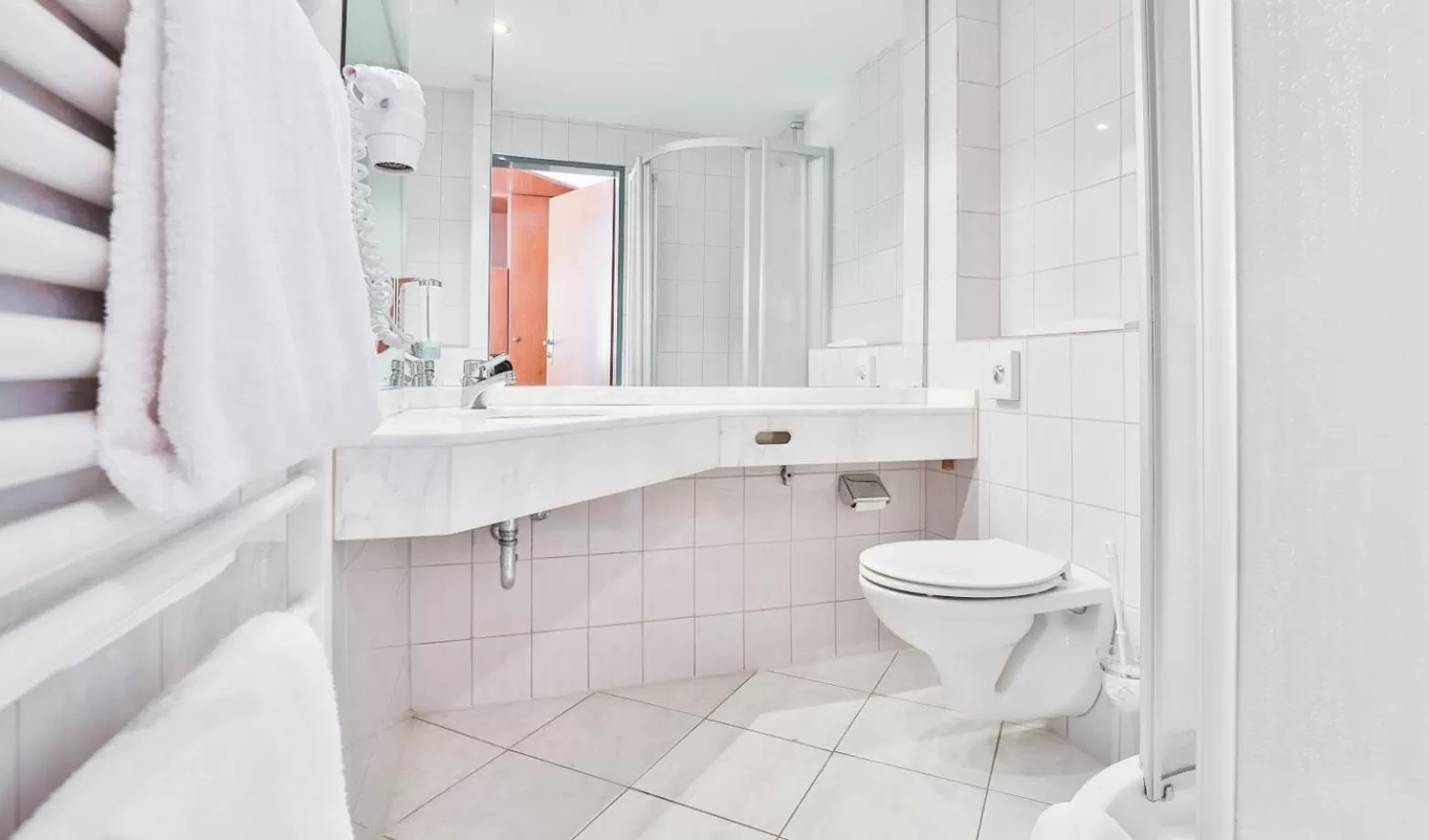 Shower, Bathroom in Hotel-Gasthaus "Krone"