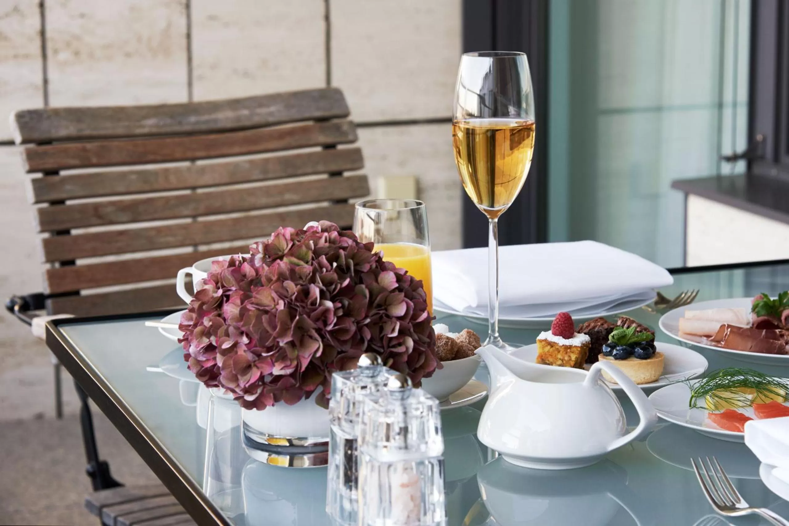 Continental breakfast in The Mandala Suites
