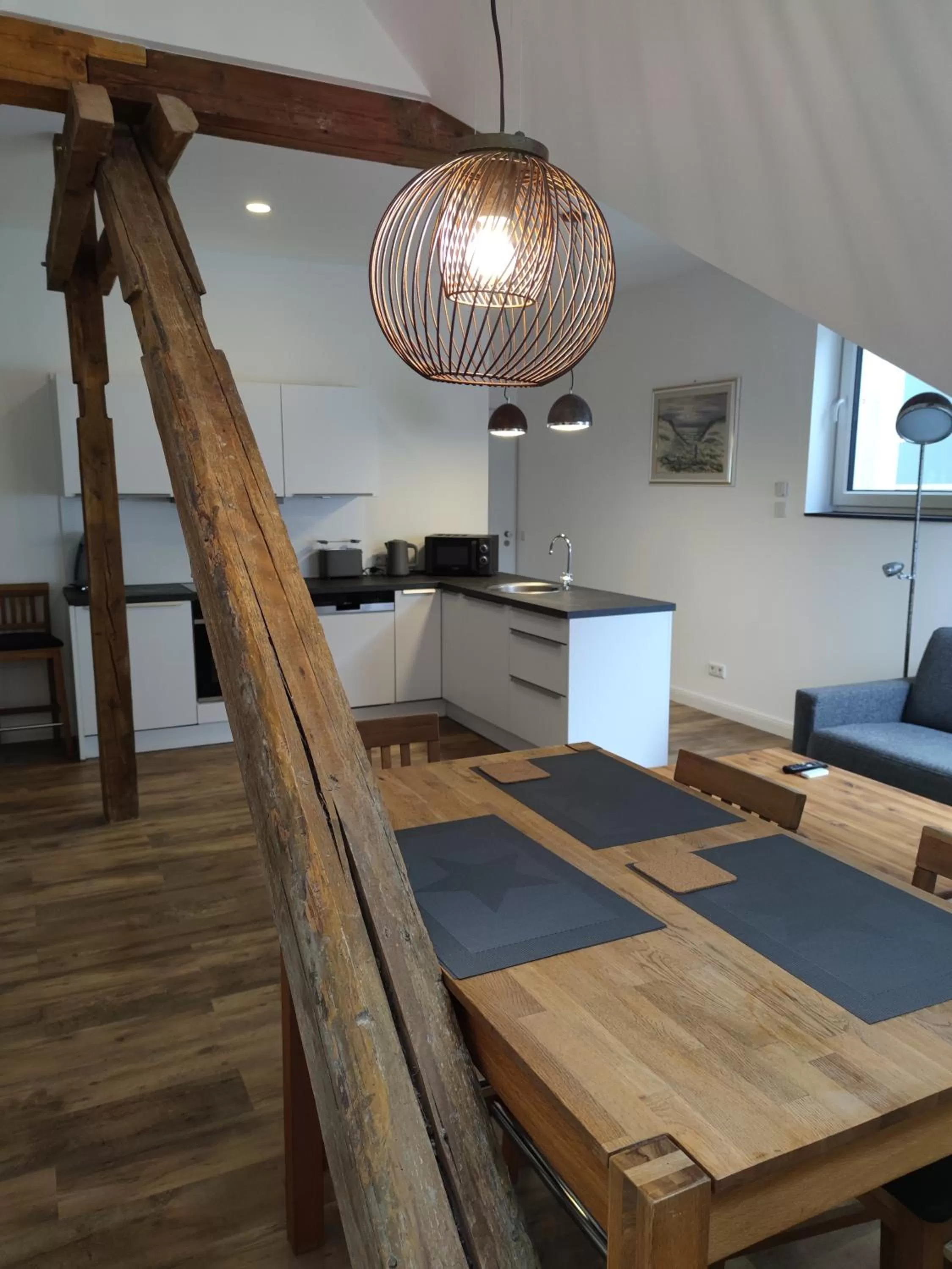 Kitchen or kitchenette in Landapartments Smitmans