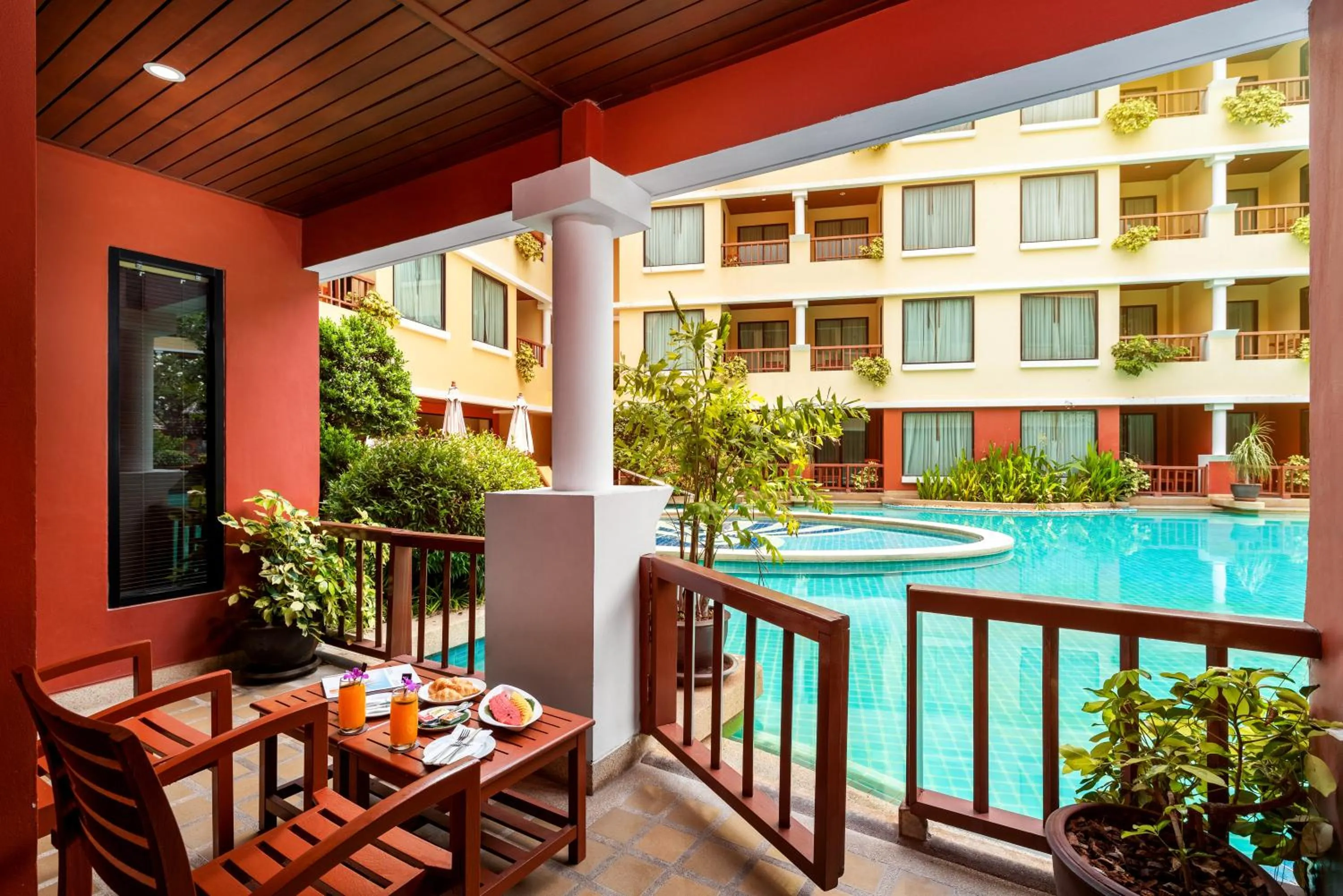 Balcony/Terrace in Patong Paragon Resort & Spa SHA Extra Plus