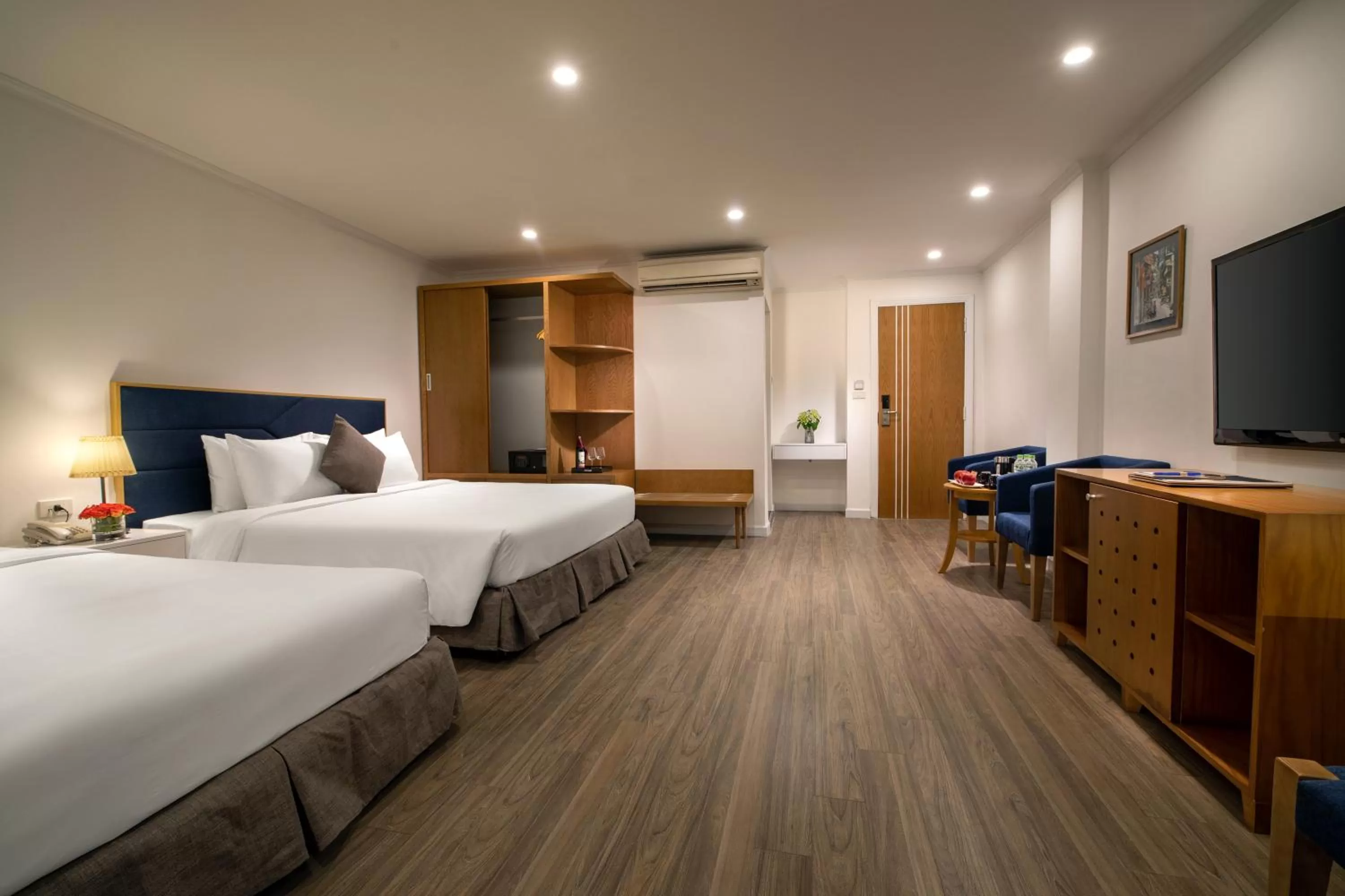 Photo of the whole room in Hanoi Backpackers Hostel & Rooftop bar