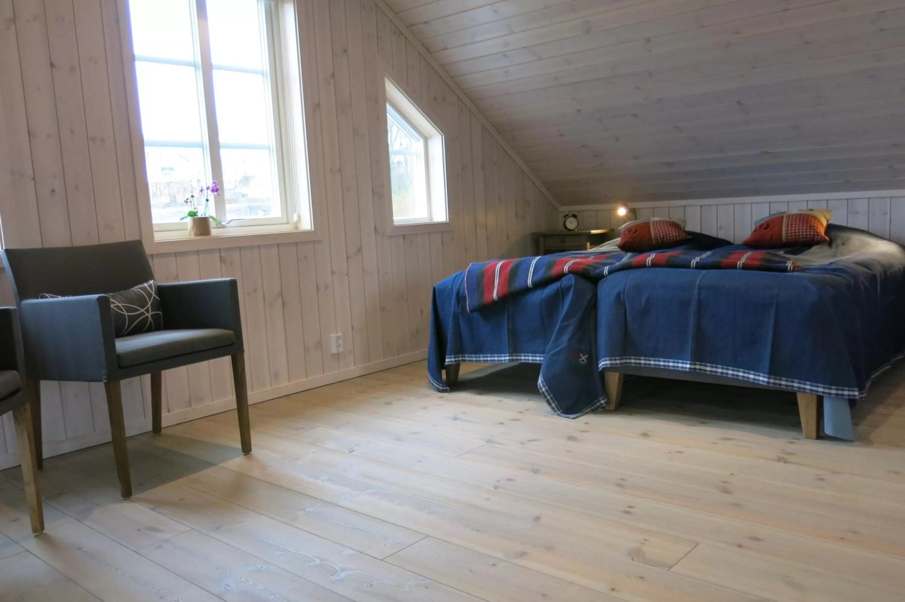 Bedroom, Bed in Everts Sjöbods Bed & Breakfast