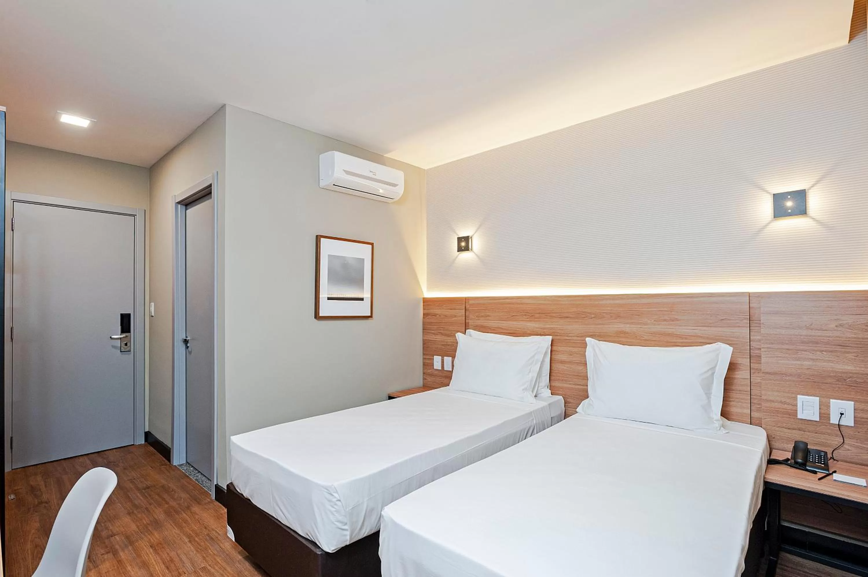 Bed in Slaviero Curitiba Aeroporto