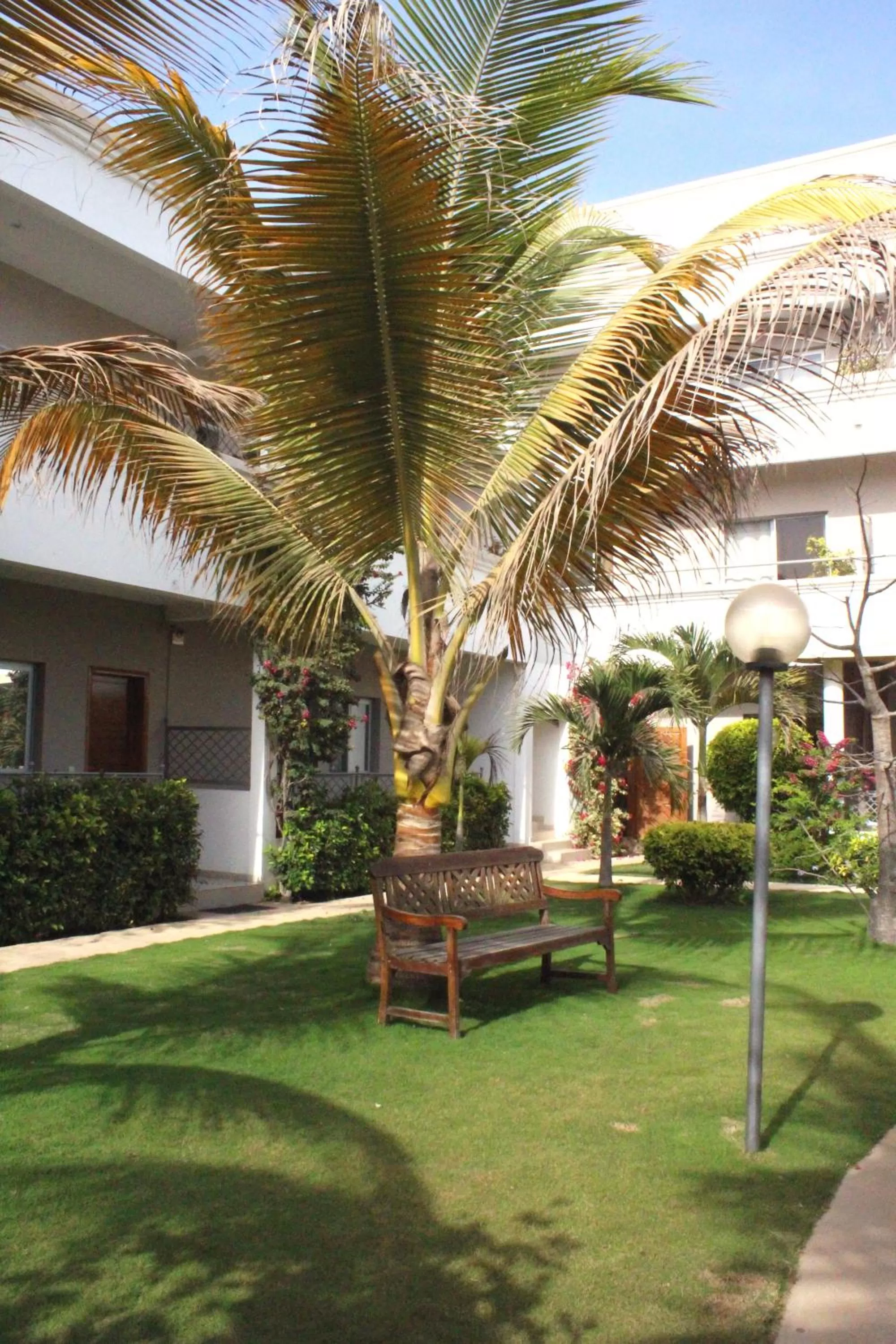 Garden, Property Building in La Résidence