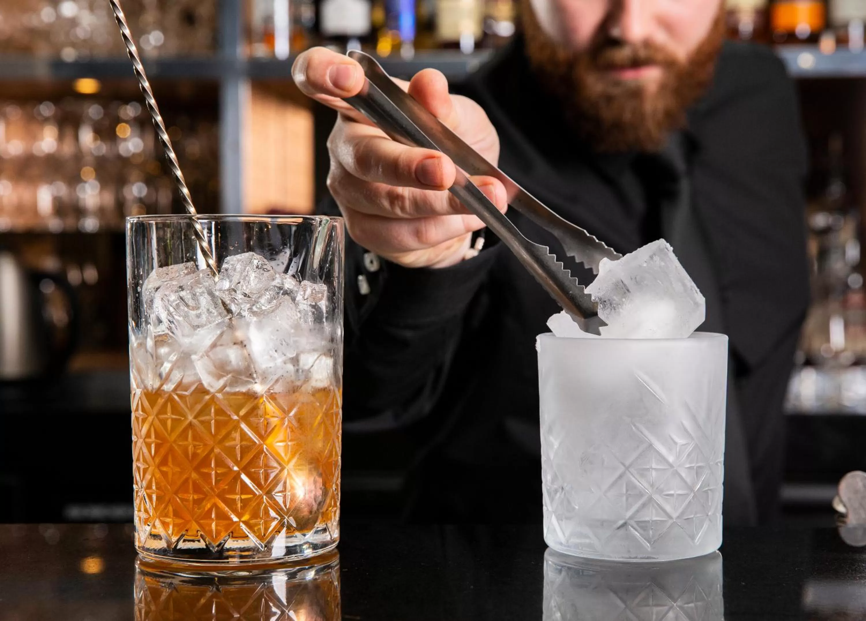 Alcoholic drinks in The Spire Hotel