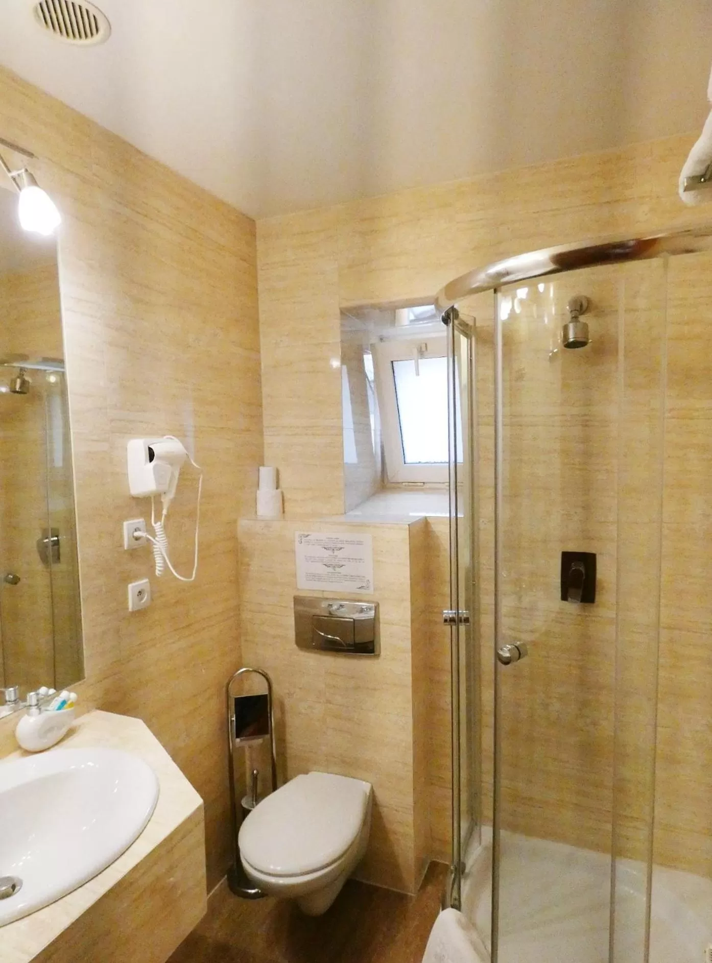 Shower in Aparthotel Adler