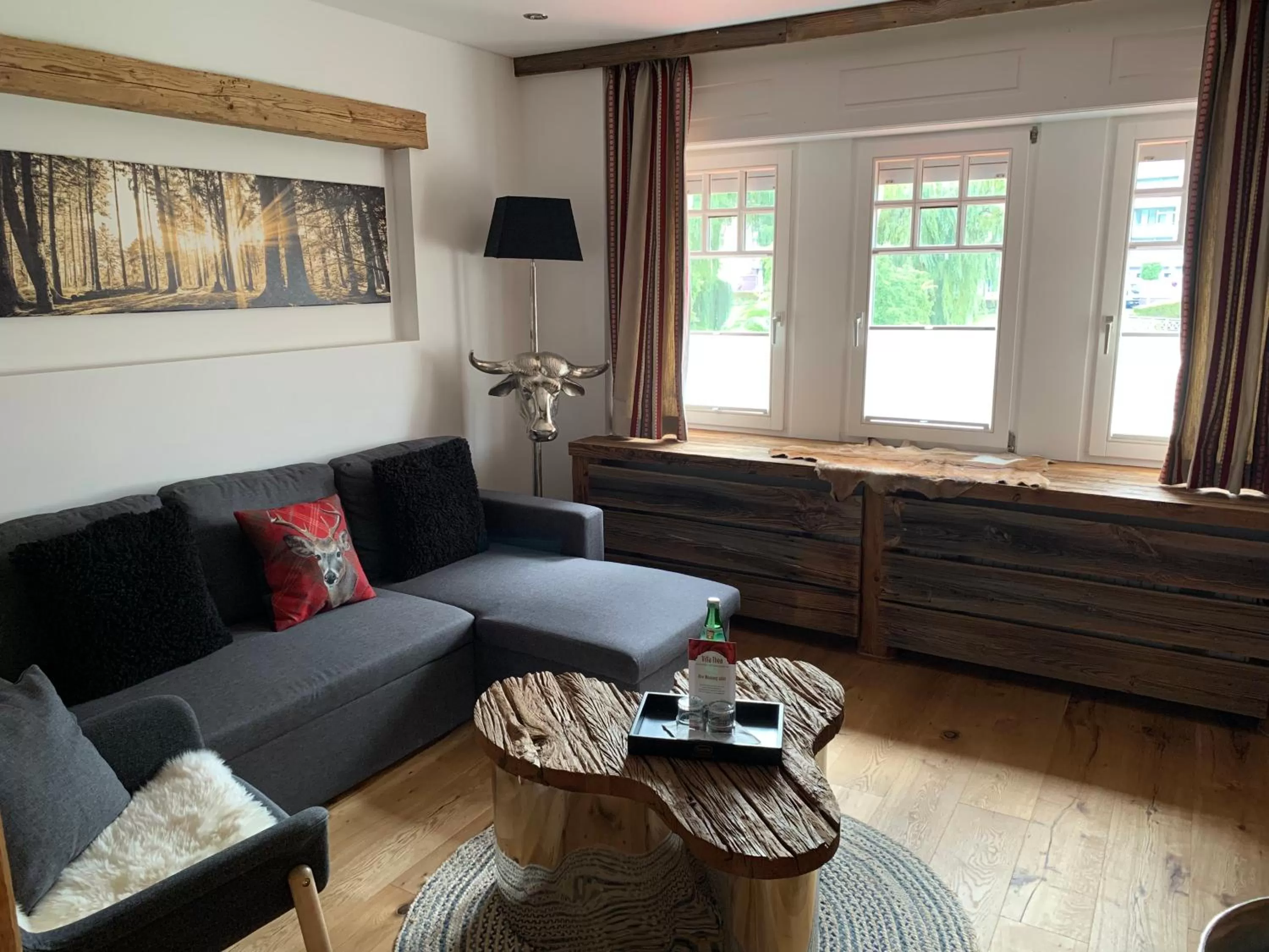 Living room in Villa Thea Hotel am Rosengarten