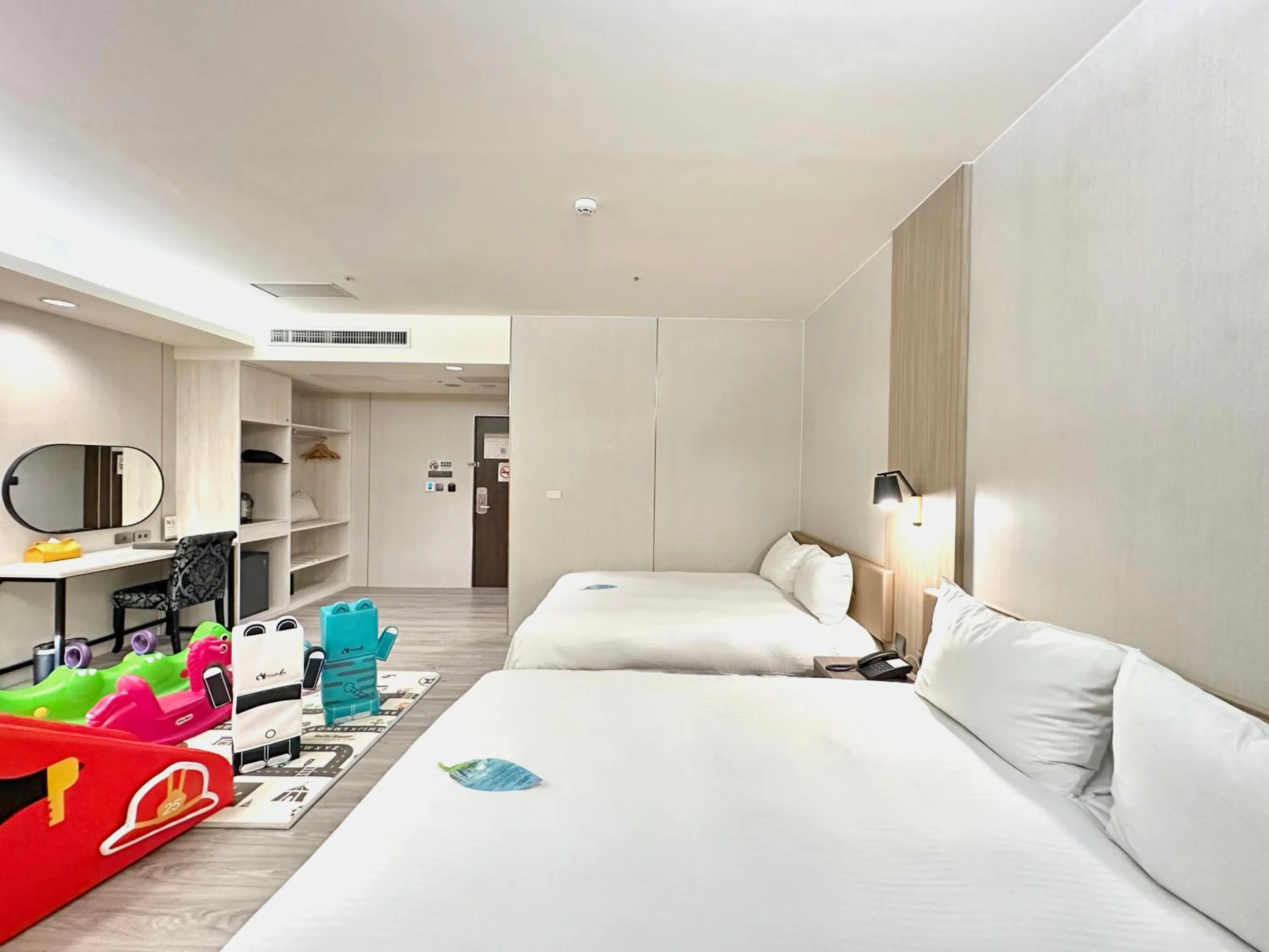 Bed in Grand Earl Hotel