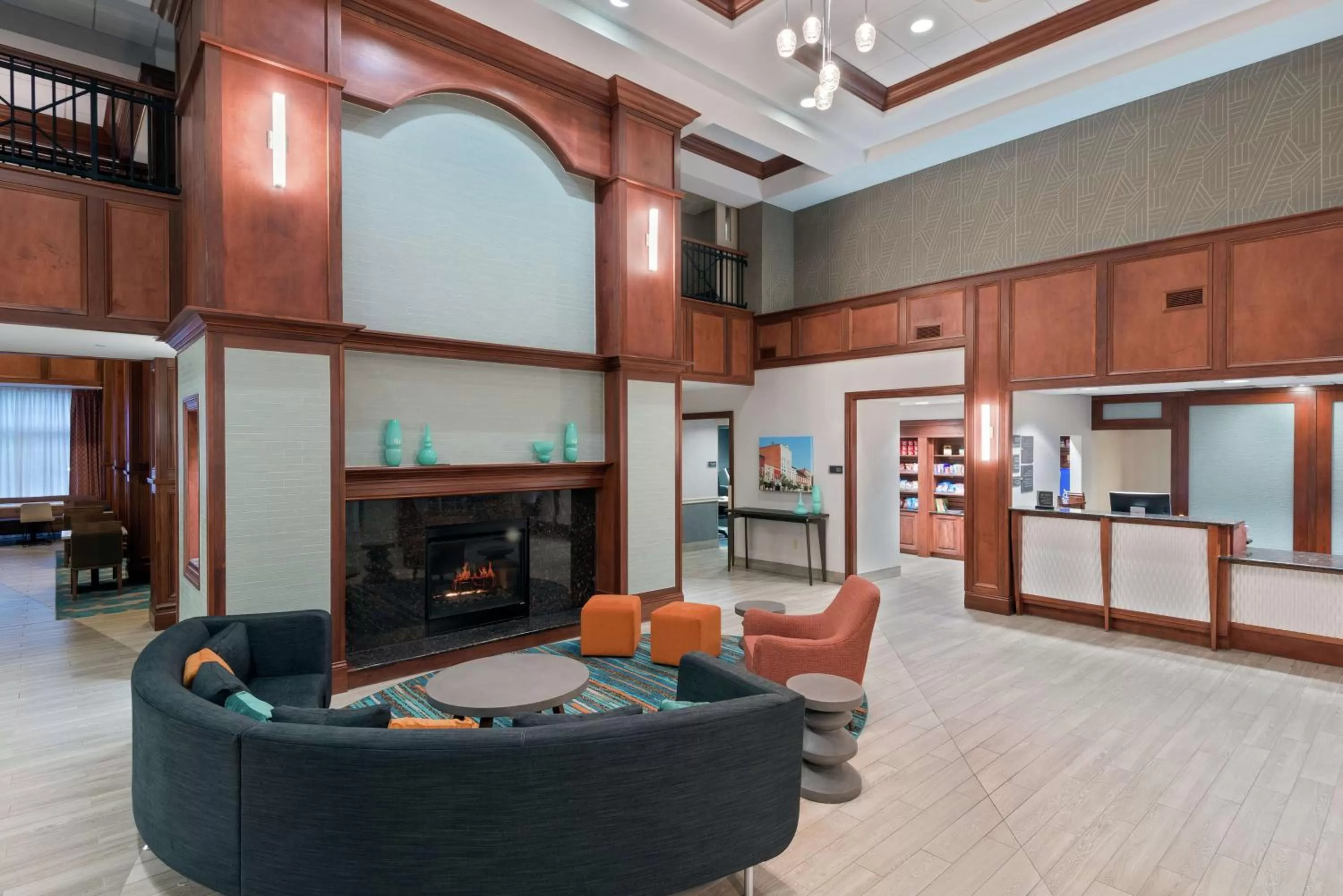 Lobby or reception in Homewood Suites by Hilton Cleveland-Beachwood