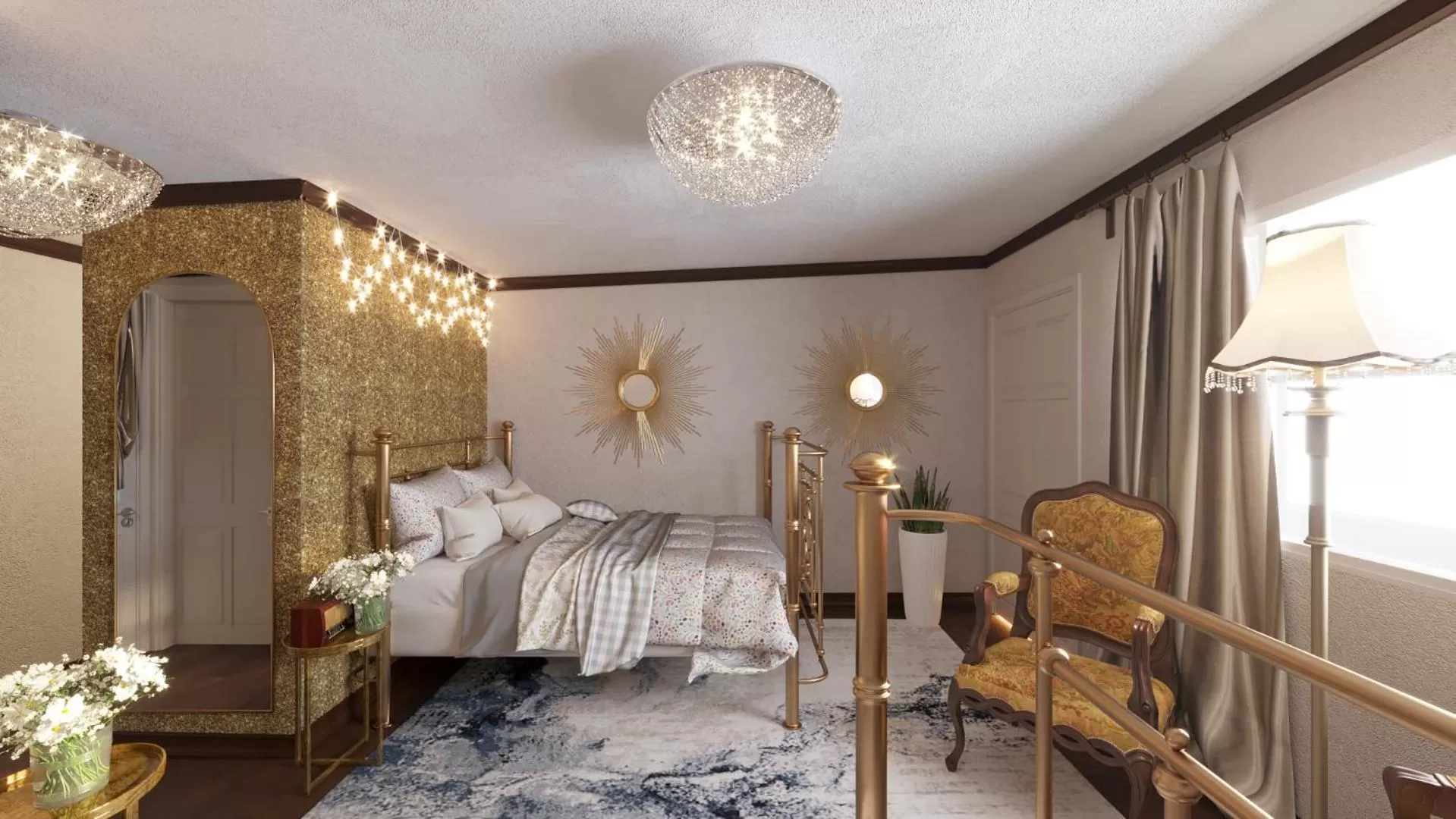 Photo of the whole room, Bed in Great Gatsby Motel Inn