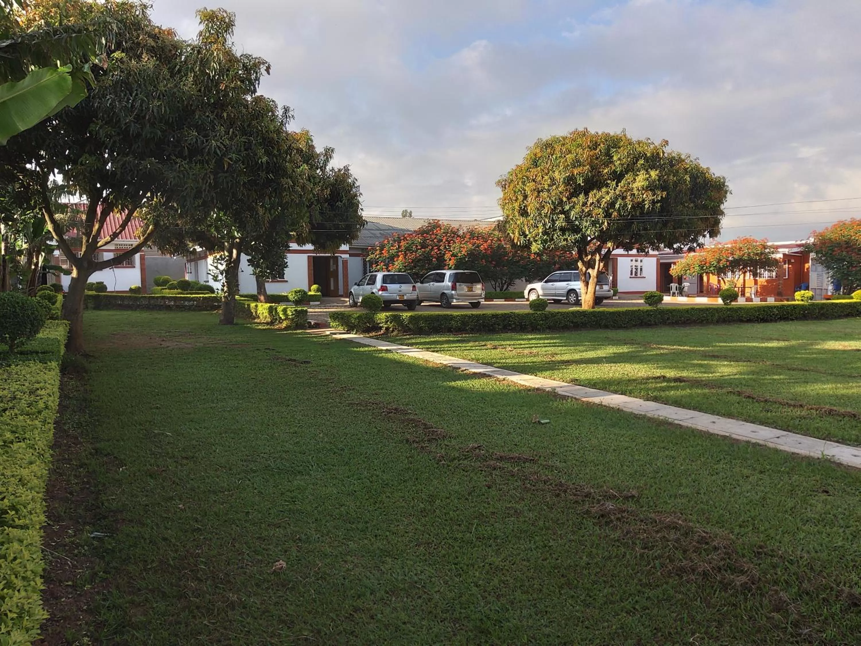 Garden in Lucia Villas Mbale